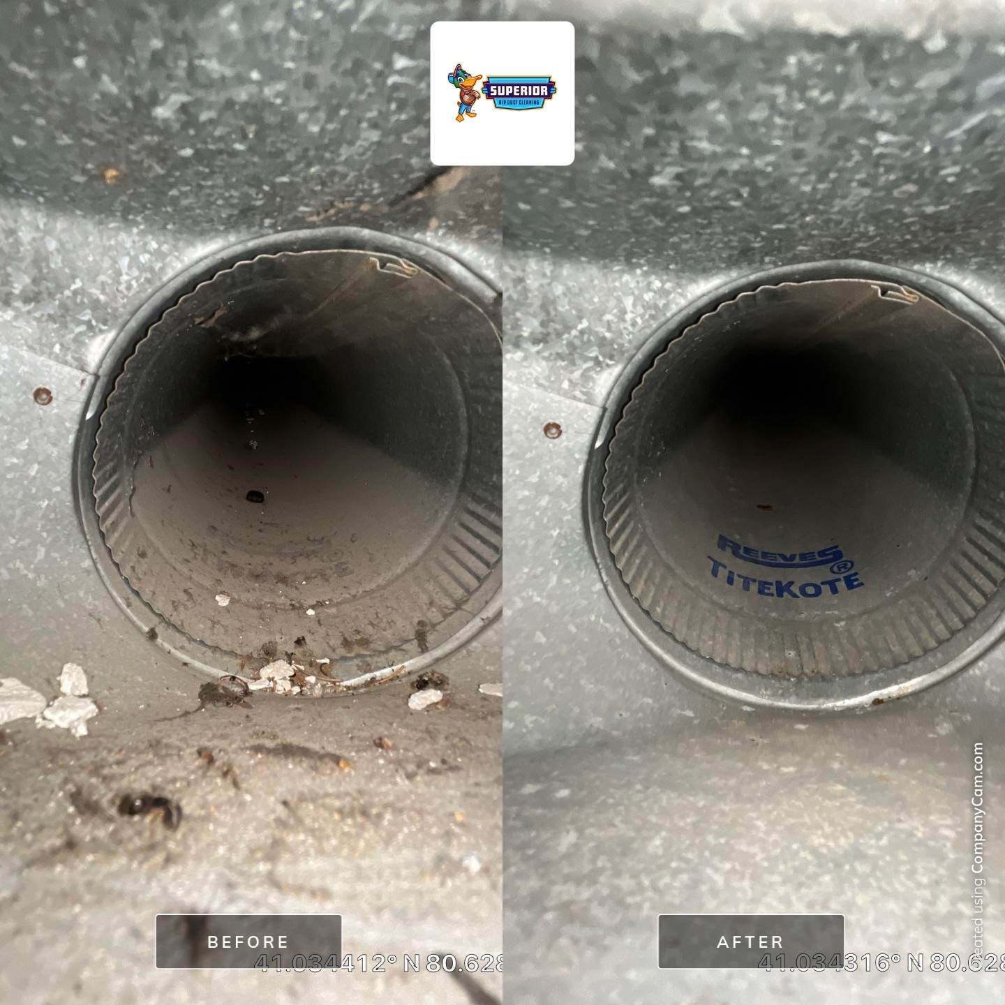 Air Duct Cleaning With a Vacuum Truck in Youngstown, OH by Superior Air Duct Cleaning