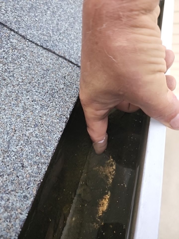 Gutter Cleaning using cleaner by G&H Home Tech Pros LLC