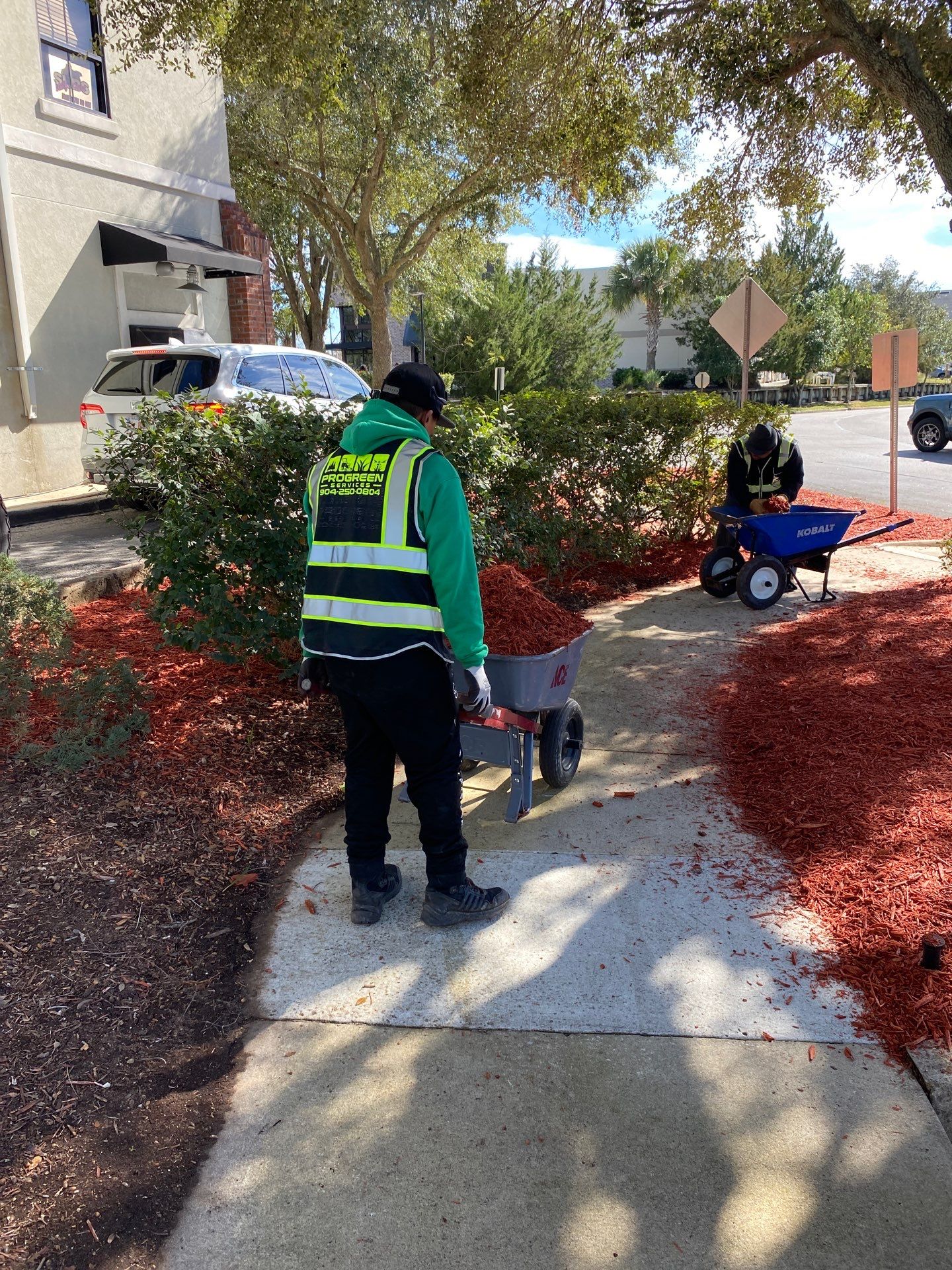 Larry’s Giant Subs | Rock & Mulch by ProGreen Services