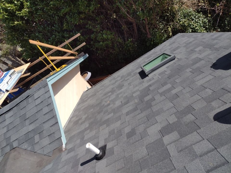 Residential Roofing Installation using Malarkey Highlander with Vented Ridge by Orezona Building & Roofing Company, Inc.