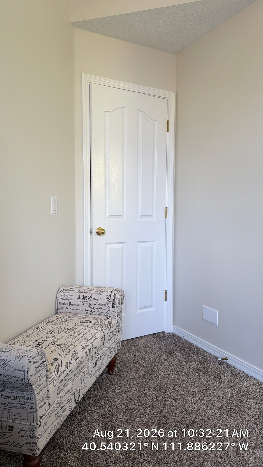 Interior Door Replacement and Arched Window Installation in Draper by CompanyCam Sales Demo