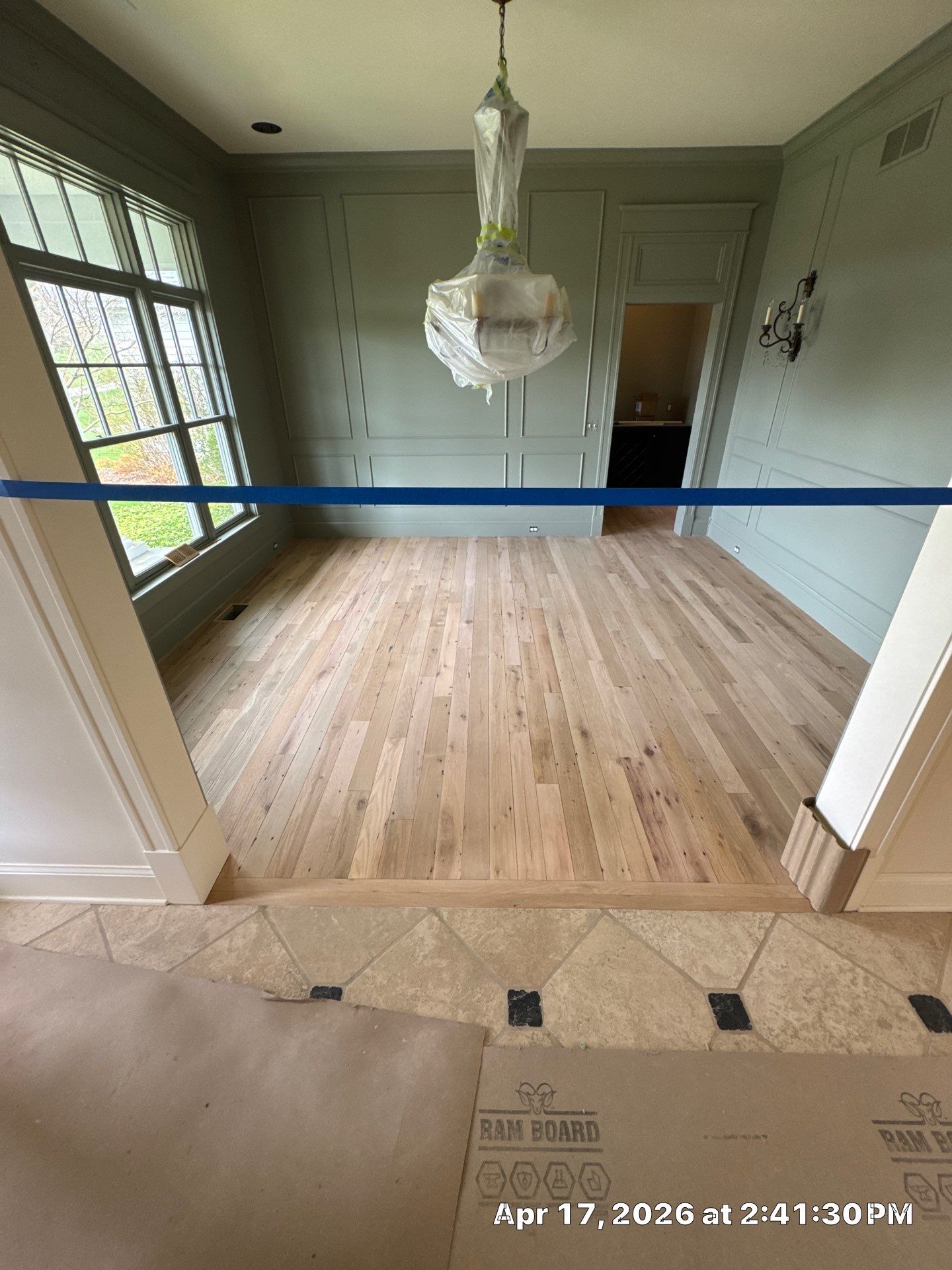 Sand and Finish, Herringbone Feature! by RTBaldwin Hardwood Floors