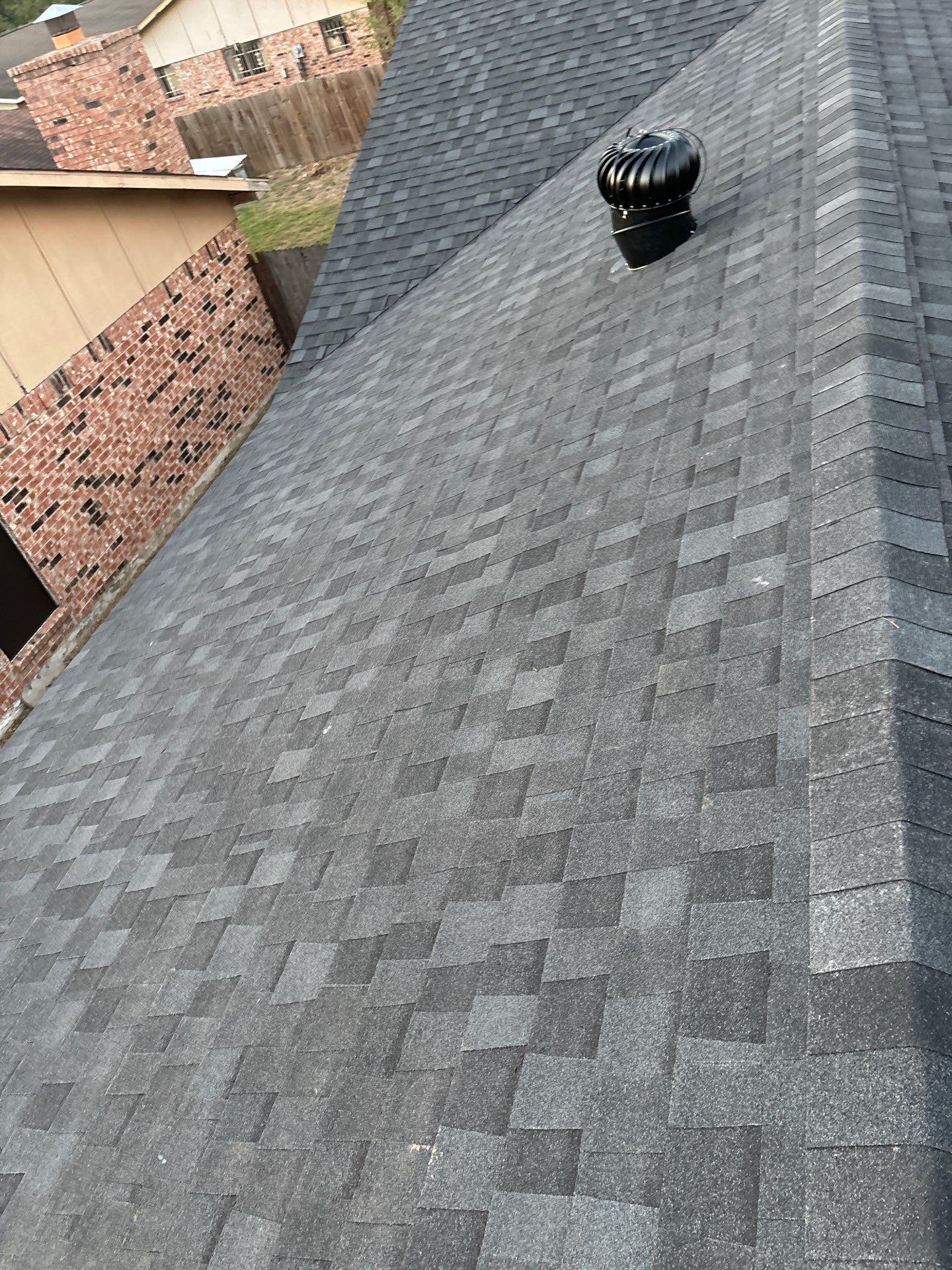 Residential Roofing Installation using Owen's Corning Duration (Lifetime) Shingles by Roof Repair Company