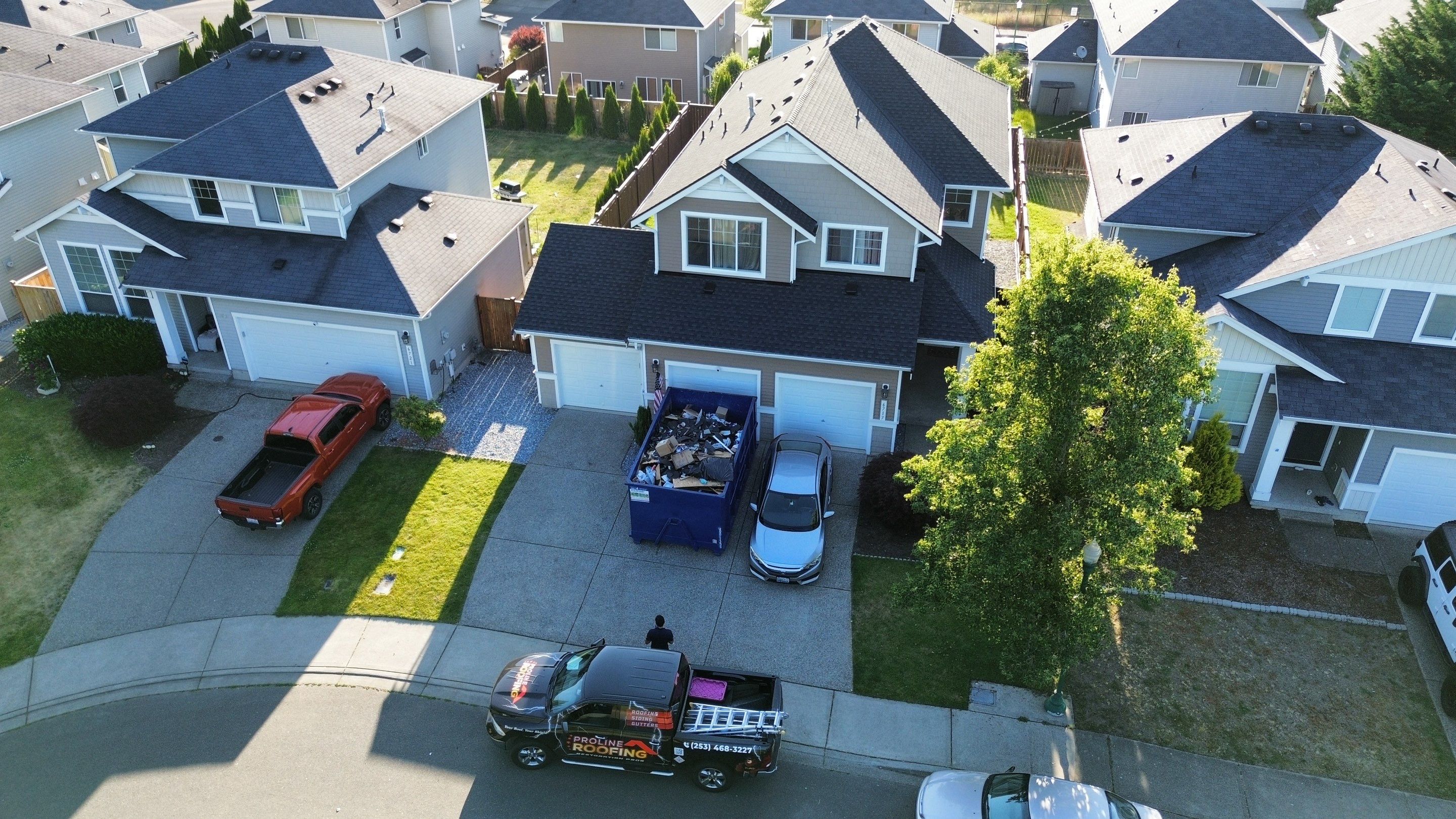 GAF Timberline HDZ, Charcoal  by Proline Roofing & Restoration LLC