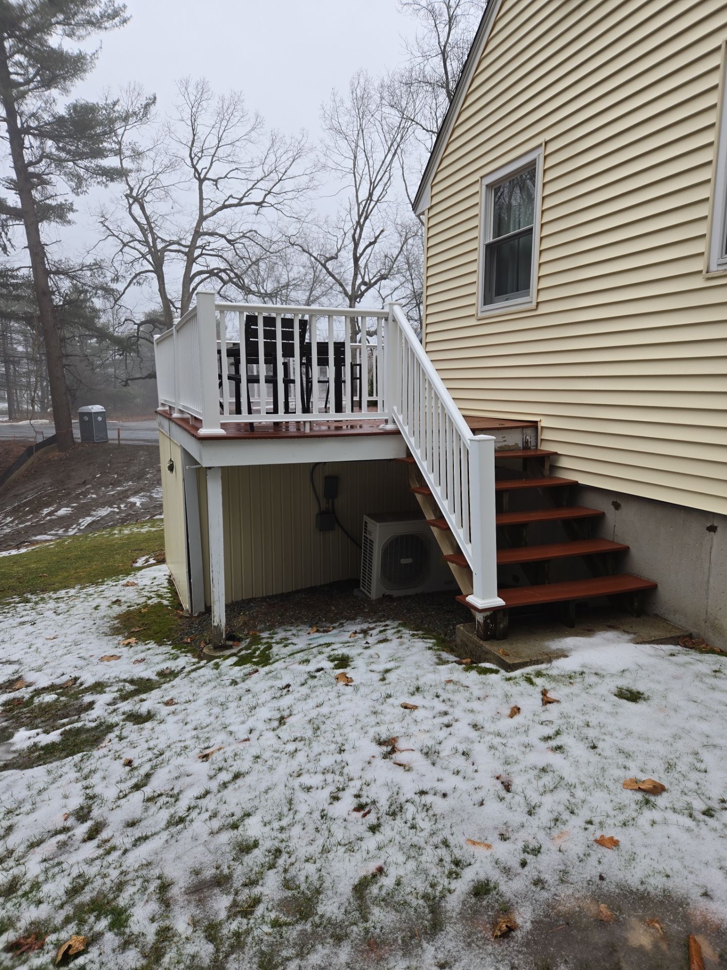 New Deck buit in Medfield MA by UBrothers Construction