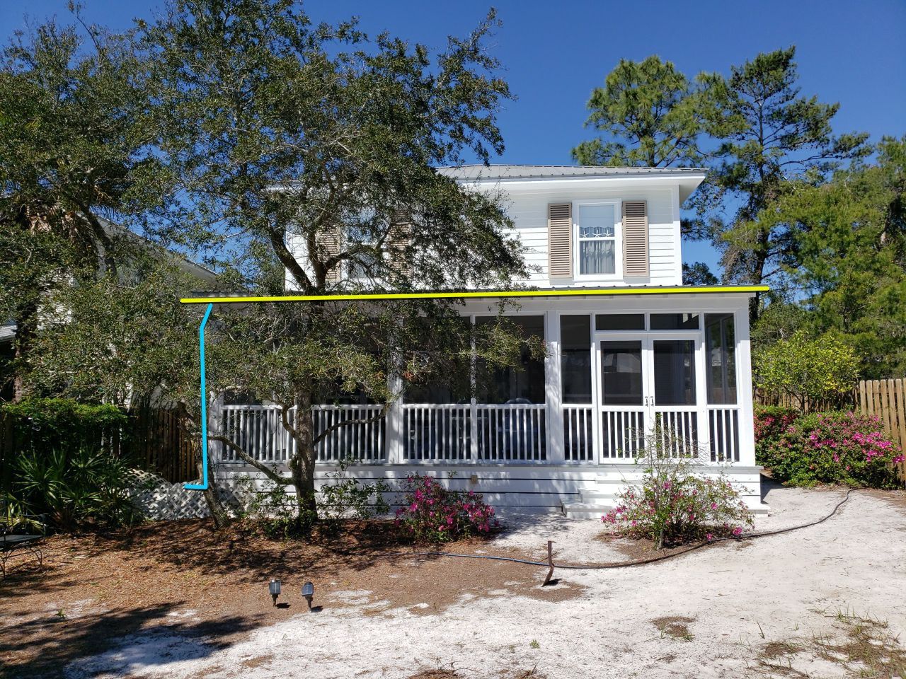Gutter Installation Using White K-Style Seamless Gutters by Gutter Professors