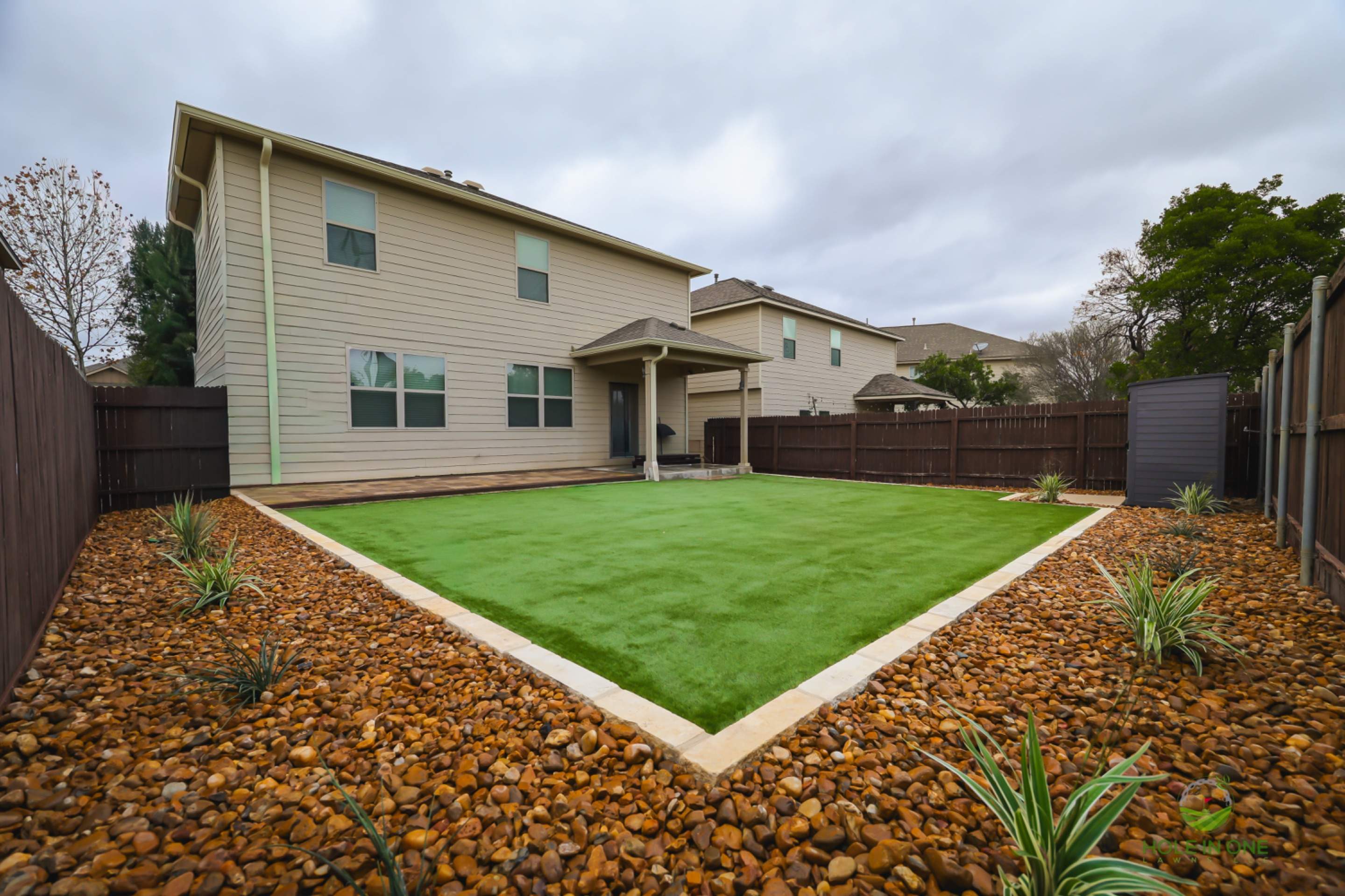 Far West, San Antonio Tx. by Hole In One Lawns, LLC