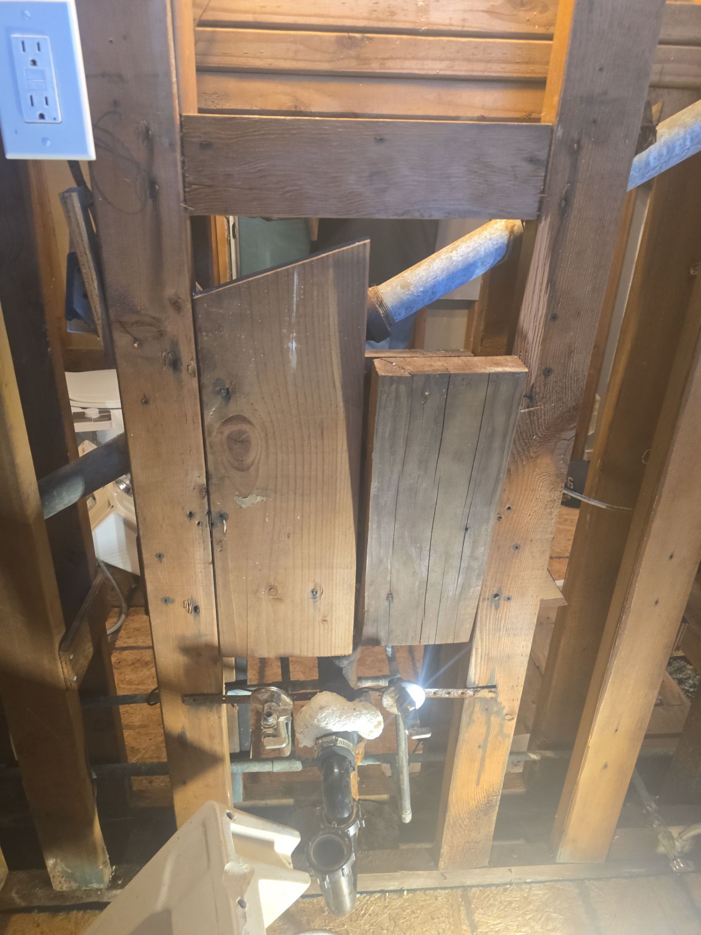 Installing New Piping and Checking Underneath Home by Us Plumbing