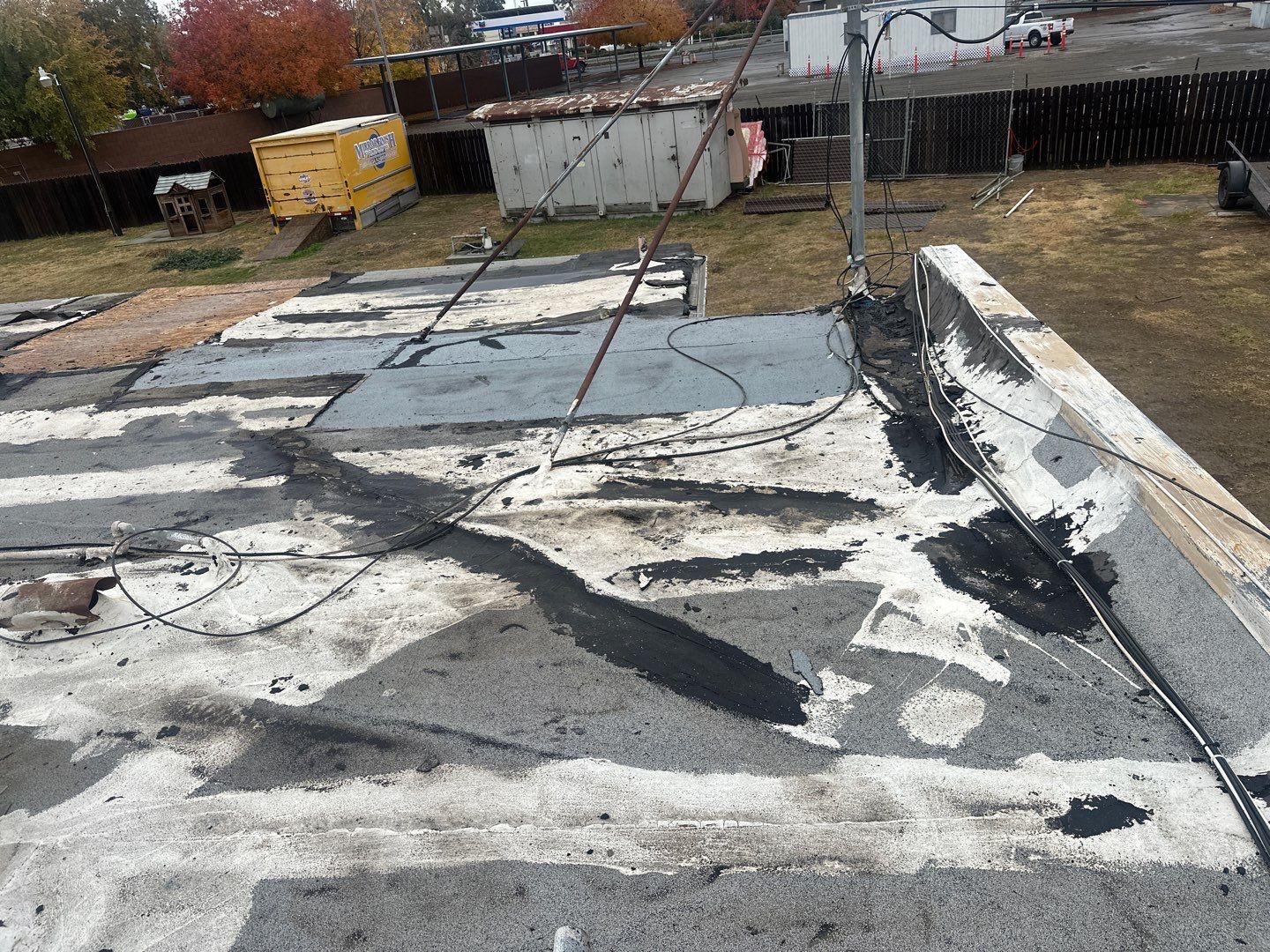 Emergency Roof Tarp Service - Fresno, CA by Grandmark Service Company