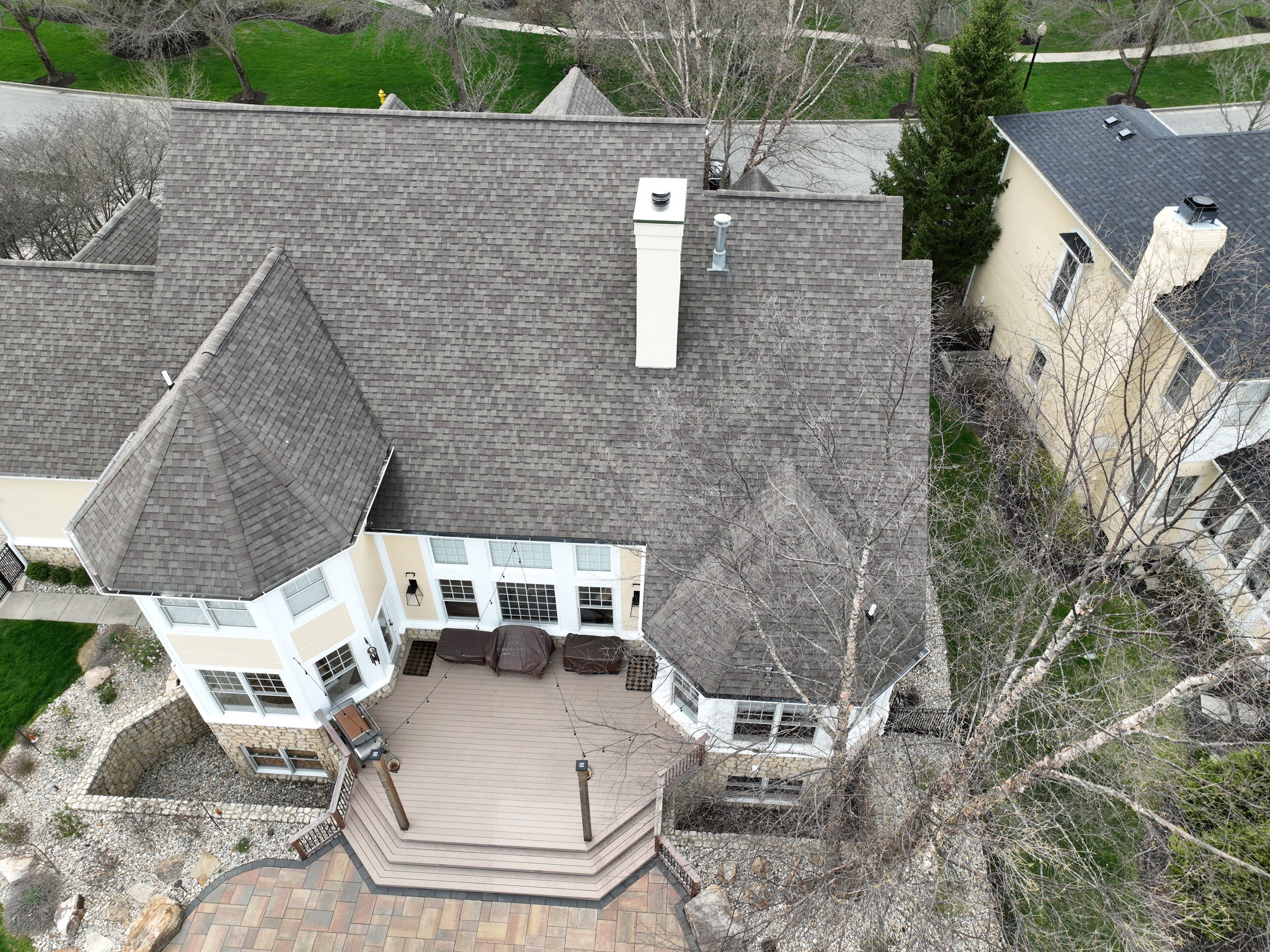 Roof Damage using Owens Corning Duration Storm by 317 Roofing & Restorations