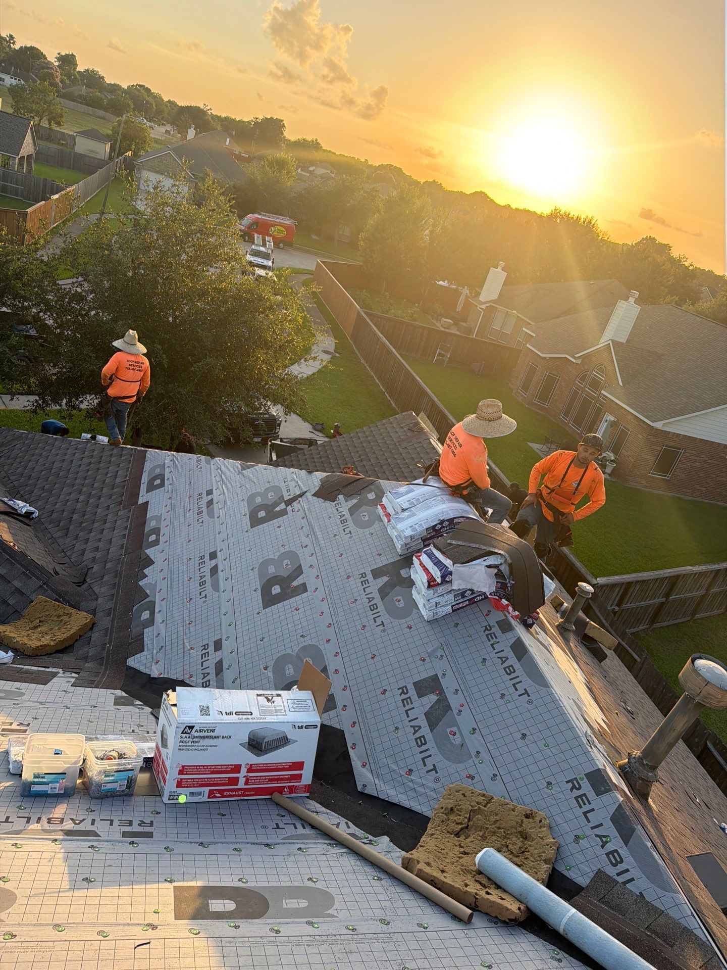 Roof Replacement in Dickinson TX by Roof Repair Company