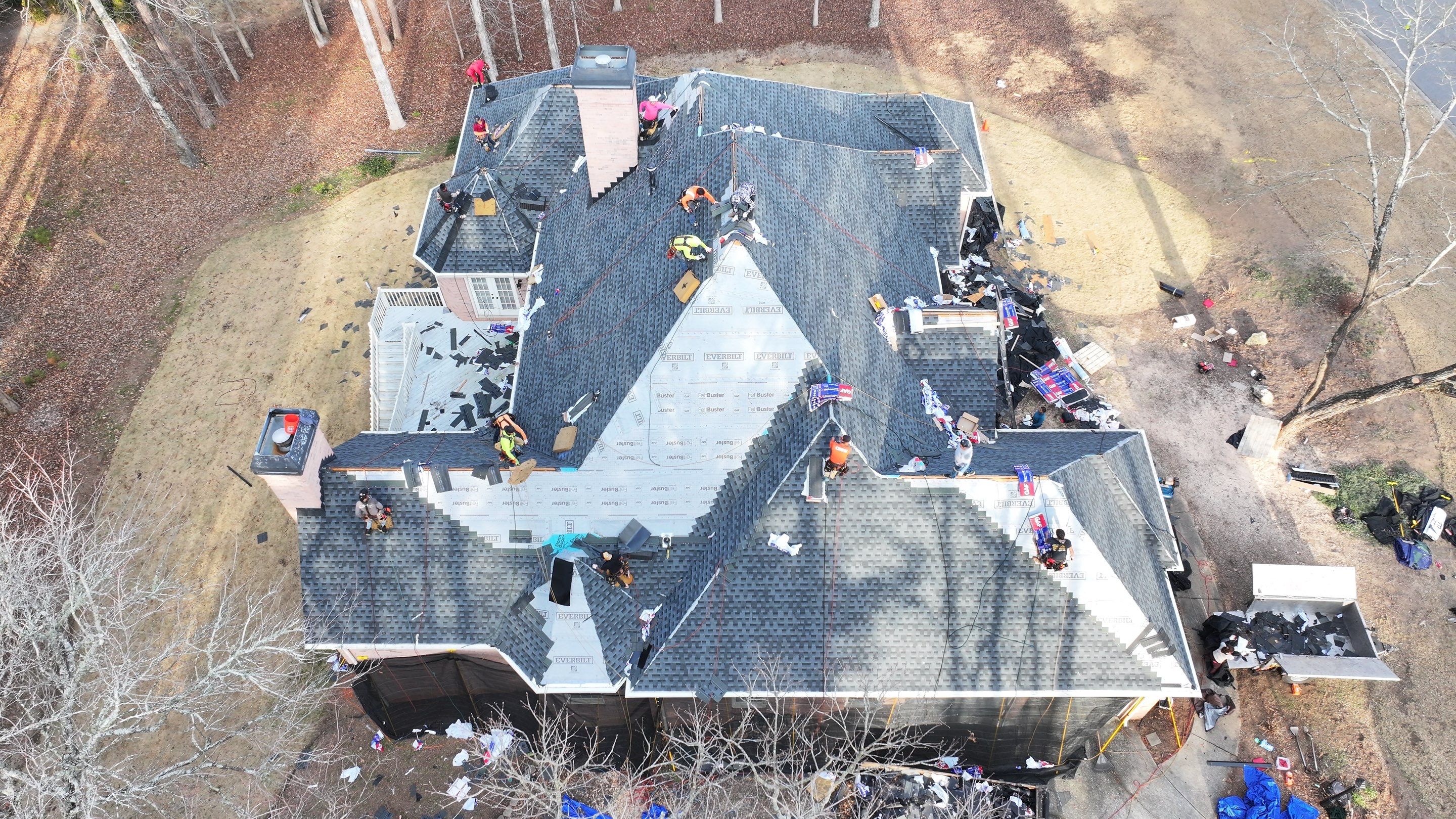 GAF HDZ Timberline Charcoal by Element Pros Roofing, LLC