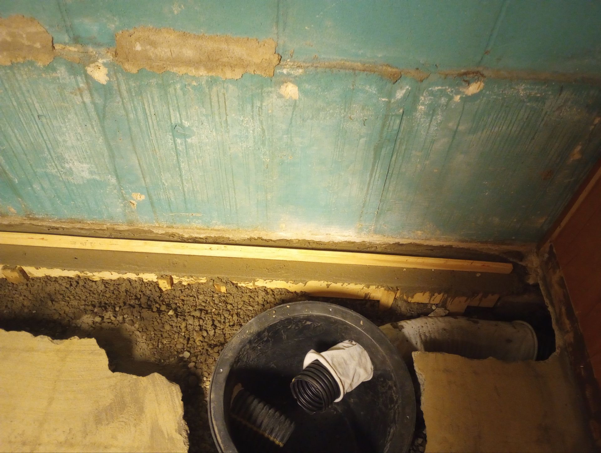 Interior Basement Waterproofing in South MPLS by Waterproofing Northeast