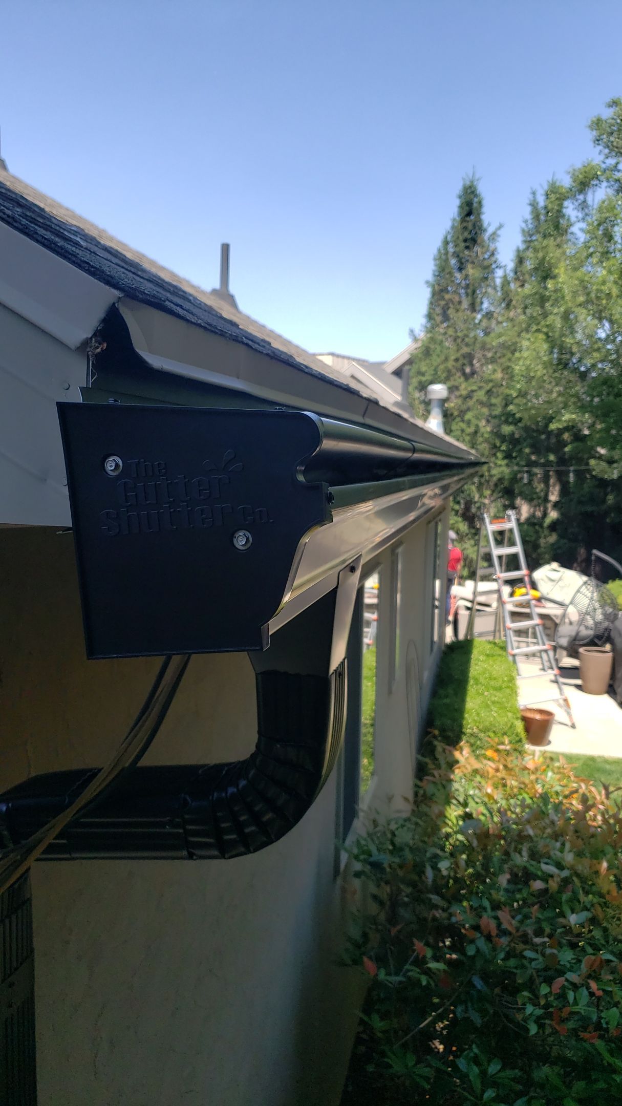 Project in Cottonwood Heights by Emerald Gotcha Gutters 