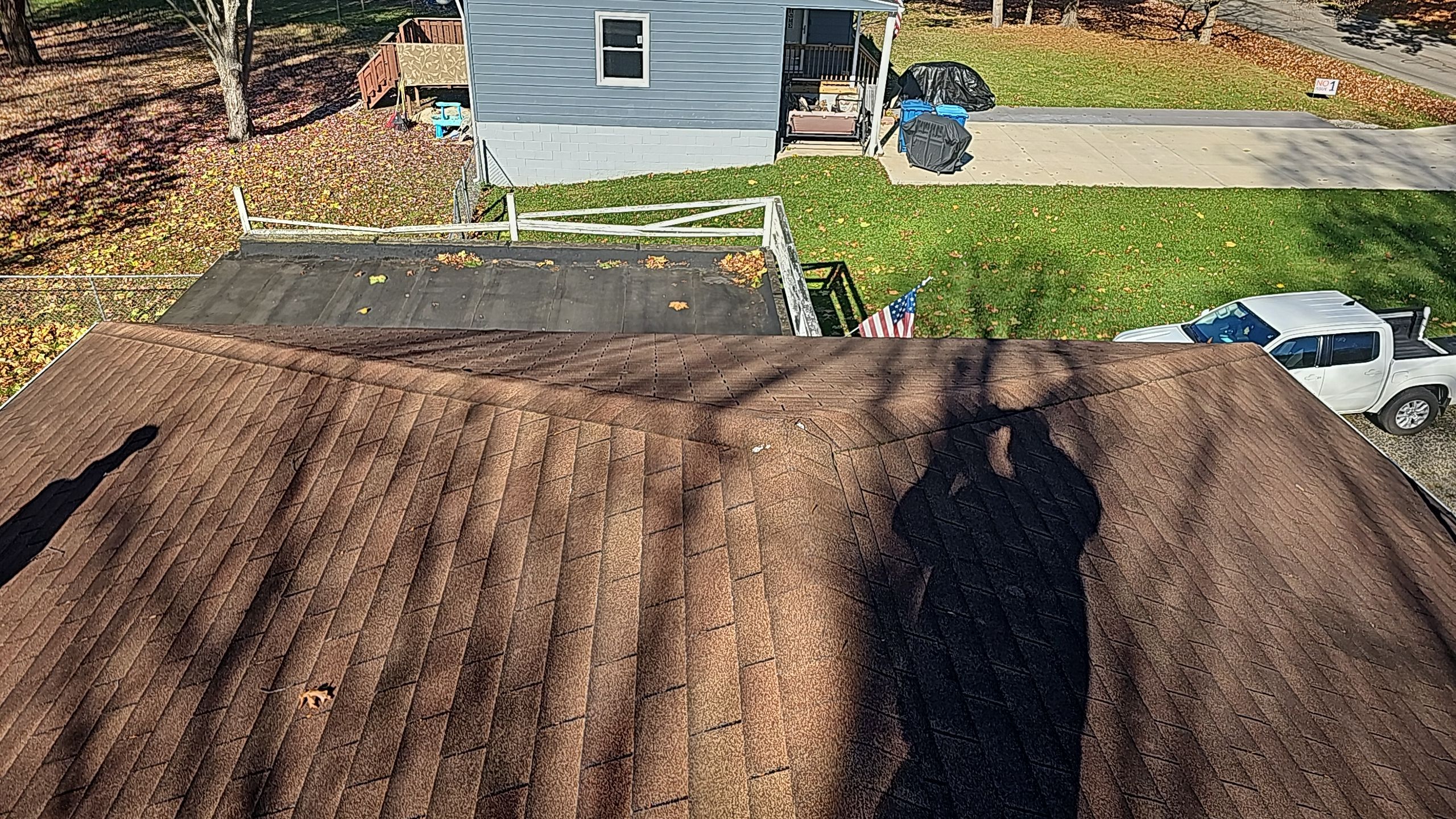 ATLAS PINNACLE COLOR: COASTAL GRANITE DRIP EDGE: TUXEDO GRAY by Eagle Eye Roofing
