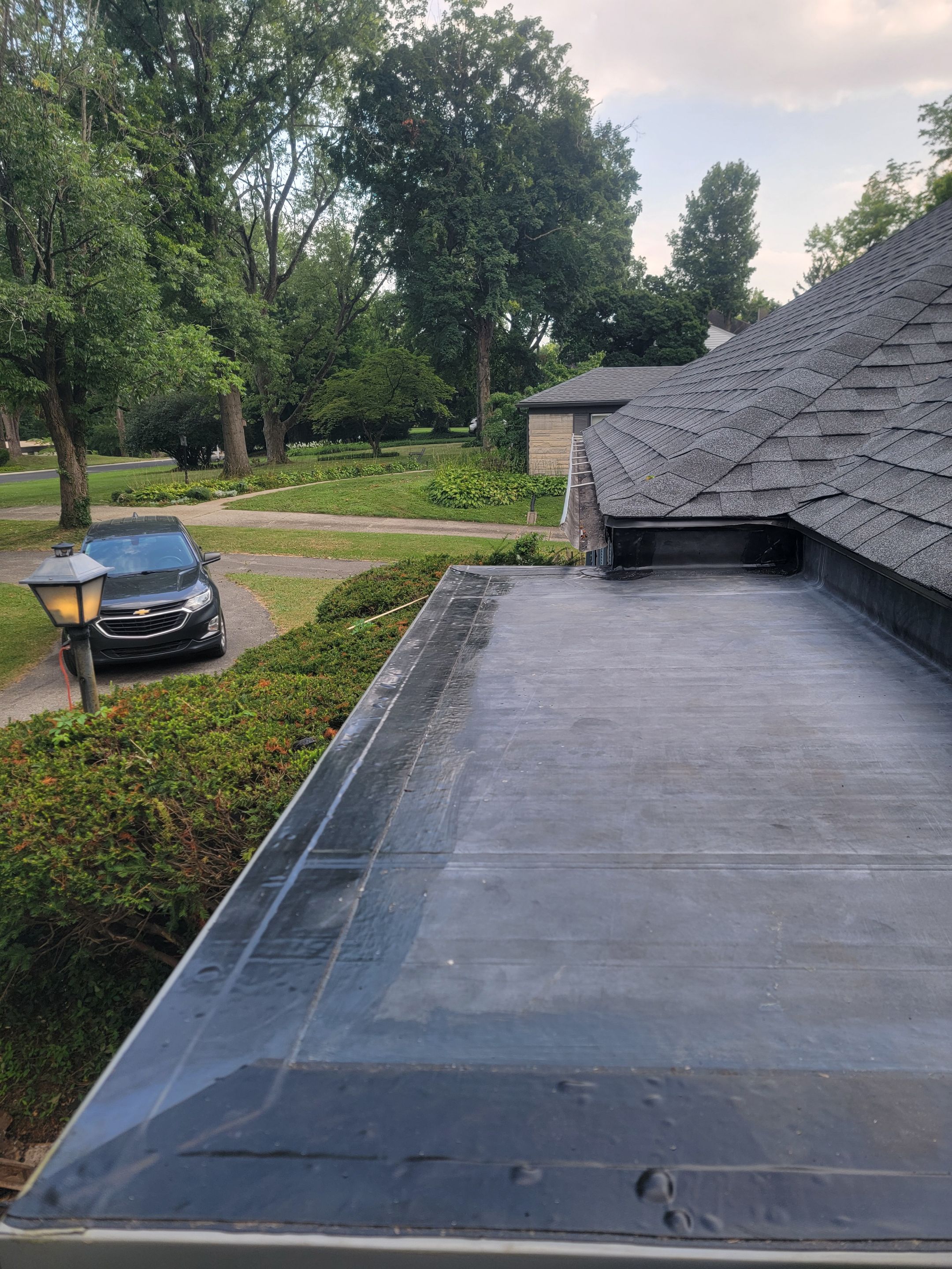Project in Indianapolis by Moss Roofing