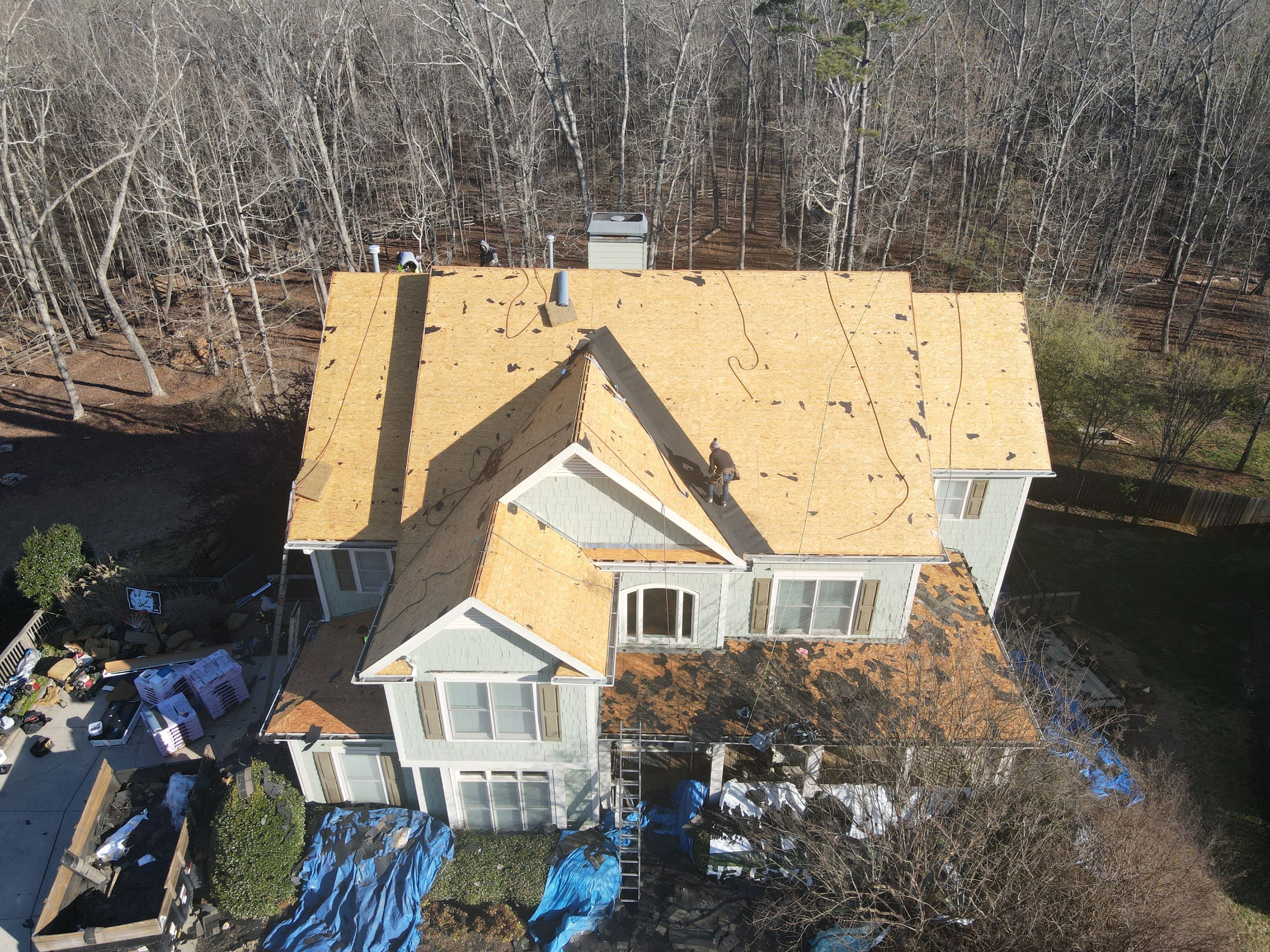 Commercial Roofing Installation using Owens Corning by Inspector Roofing and Restoration