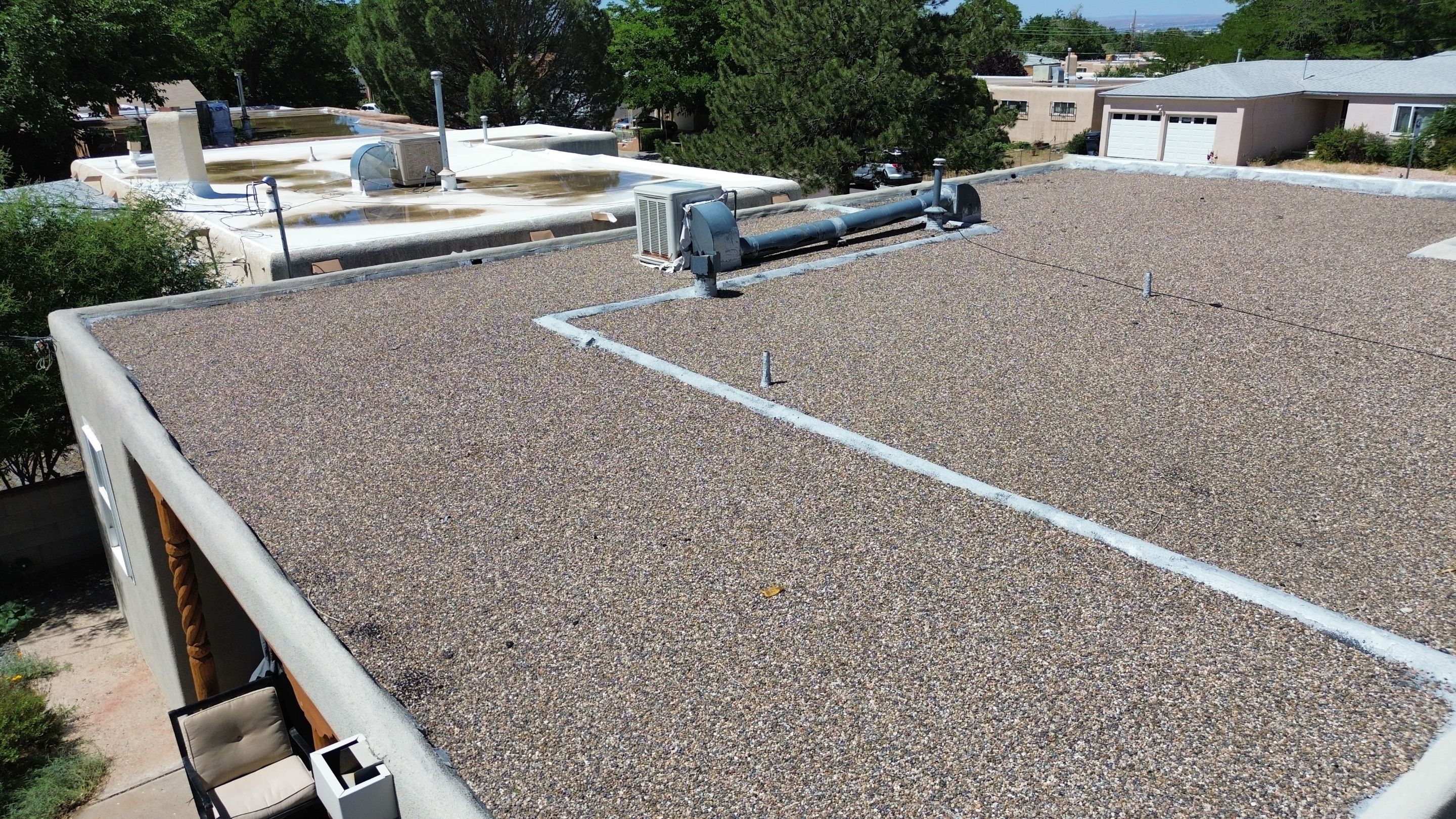 Albuquerque Tar and gravel replaced with Slope and TPO Membrane System by Doyle Roof Masters Inc