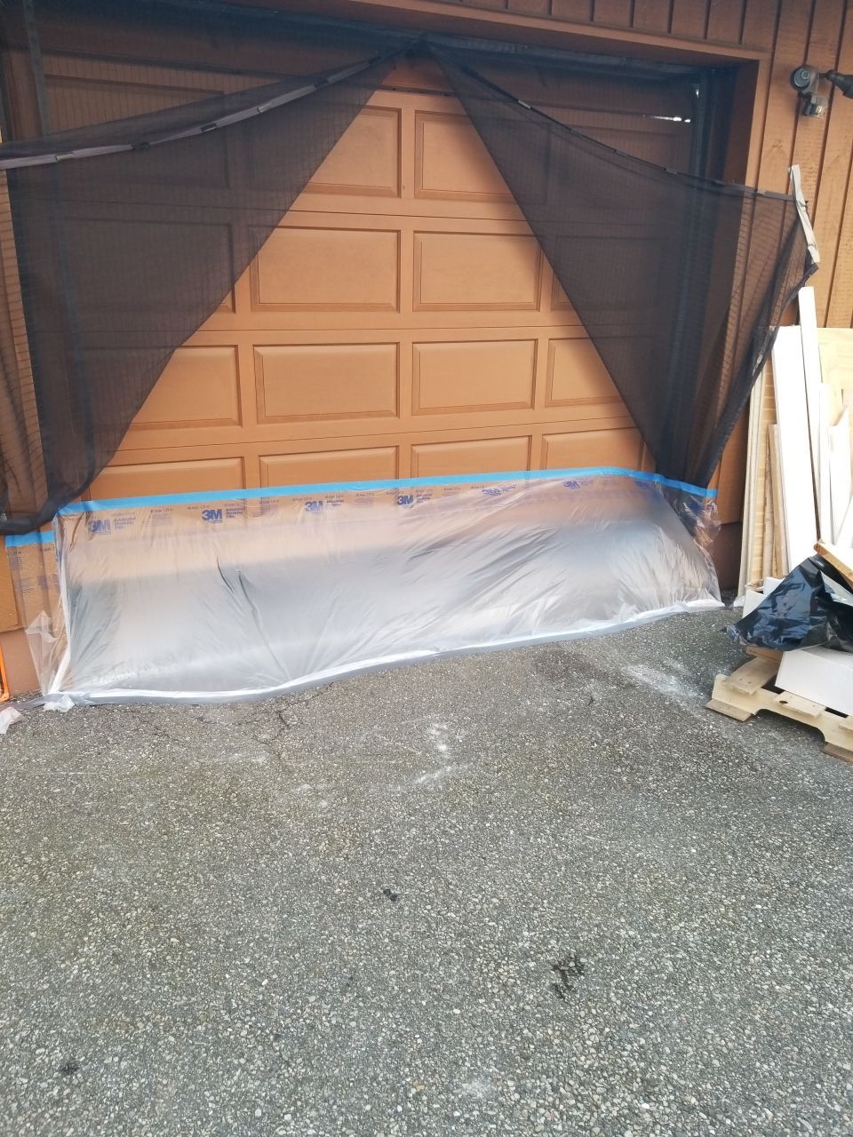 Garage Floor in Domino by Spectrum Painting, LLC