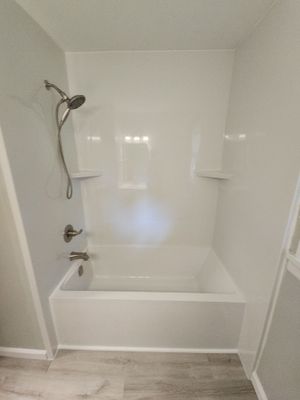 Bathroom Remodel using Bathtub