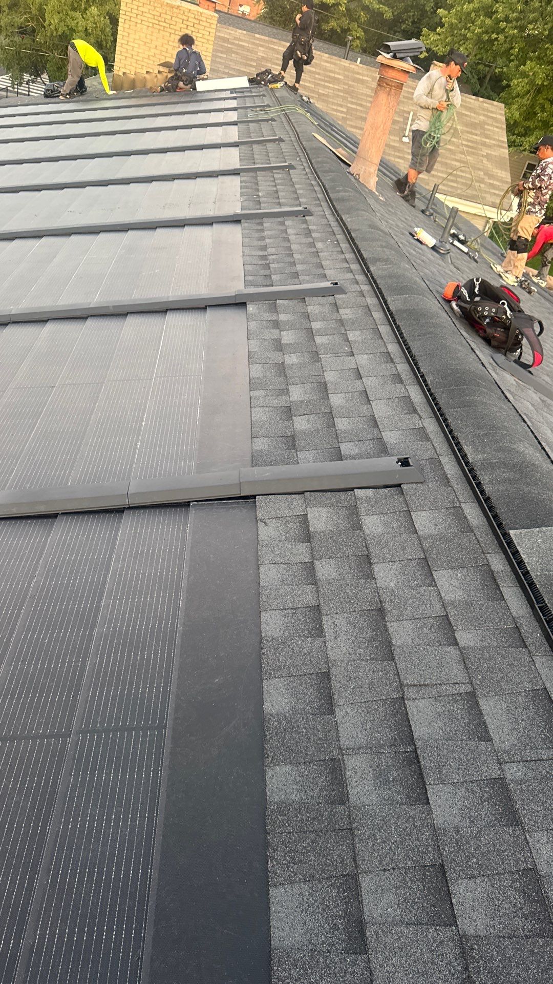 GAF Timberline Solar Roof in Washington DC! by American Home Contractors