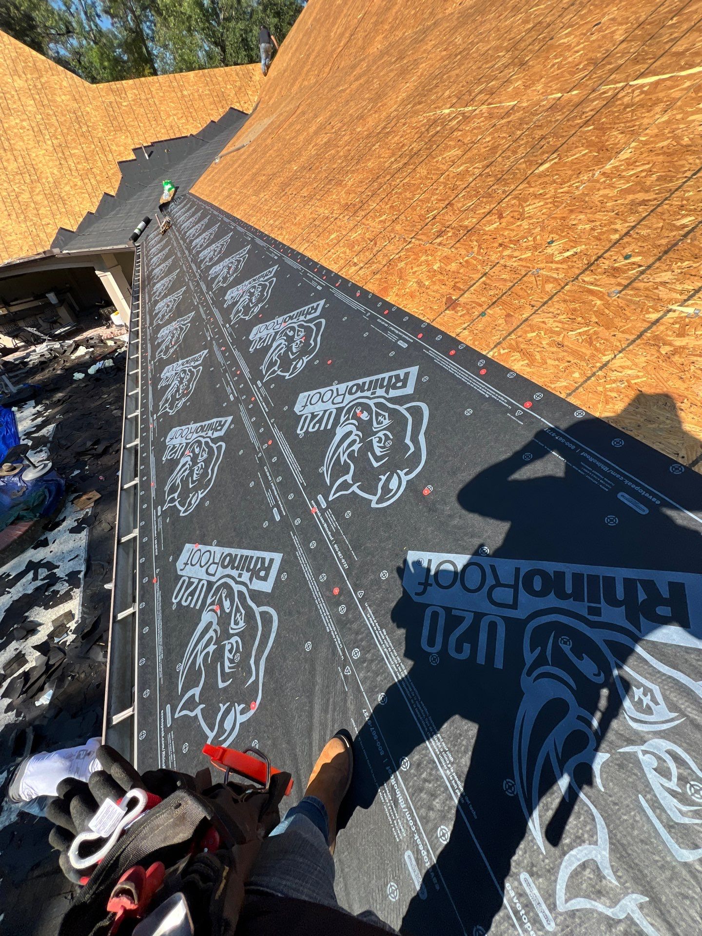 Residential Roofing Installation using Owen's Corning Duration (Lifetime) Shingles by Roof Repair Company