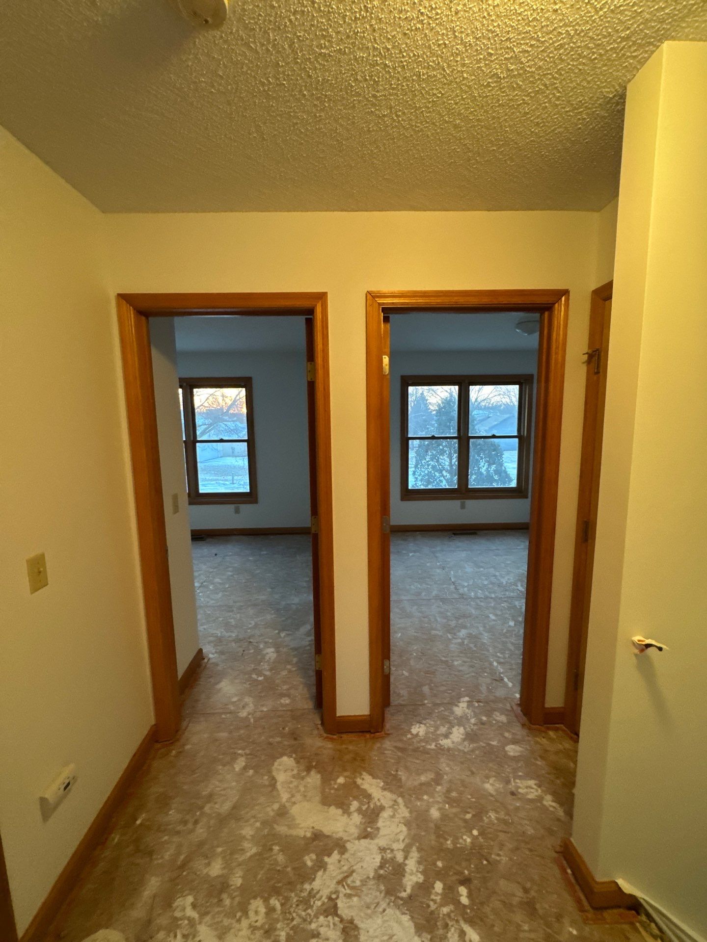 Tour the entire process of painting an interior by The Hillcrest Company 