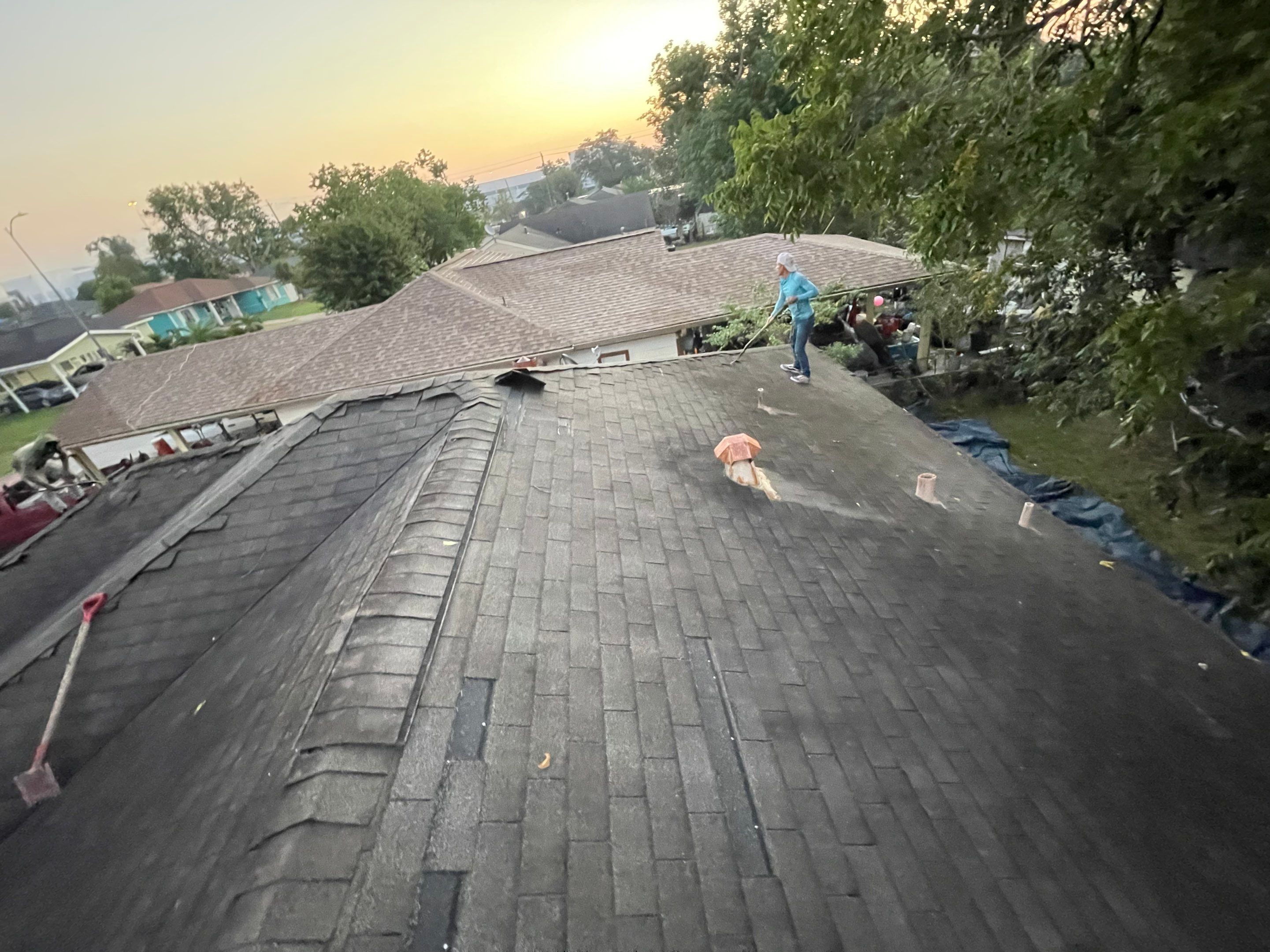 Residential Roofing Installation using Atlas Pinnacle® Pristine Pewter by CAP Roofing and Construction LLC
