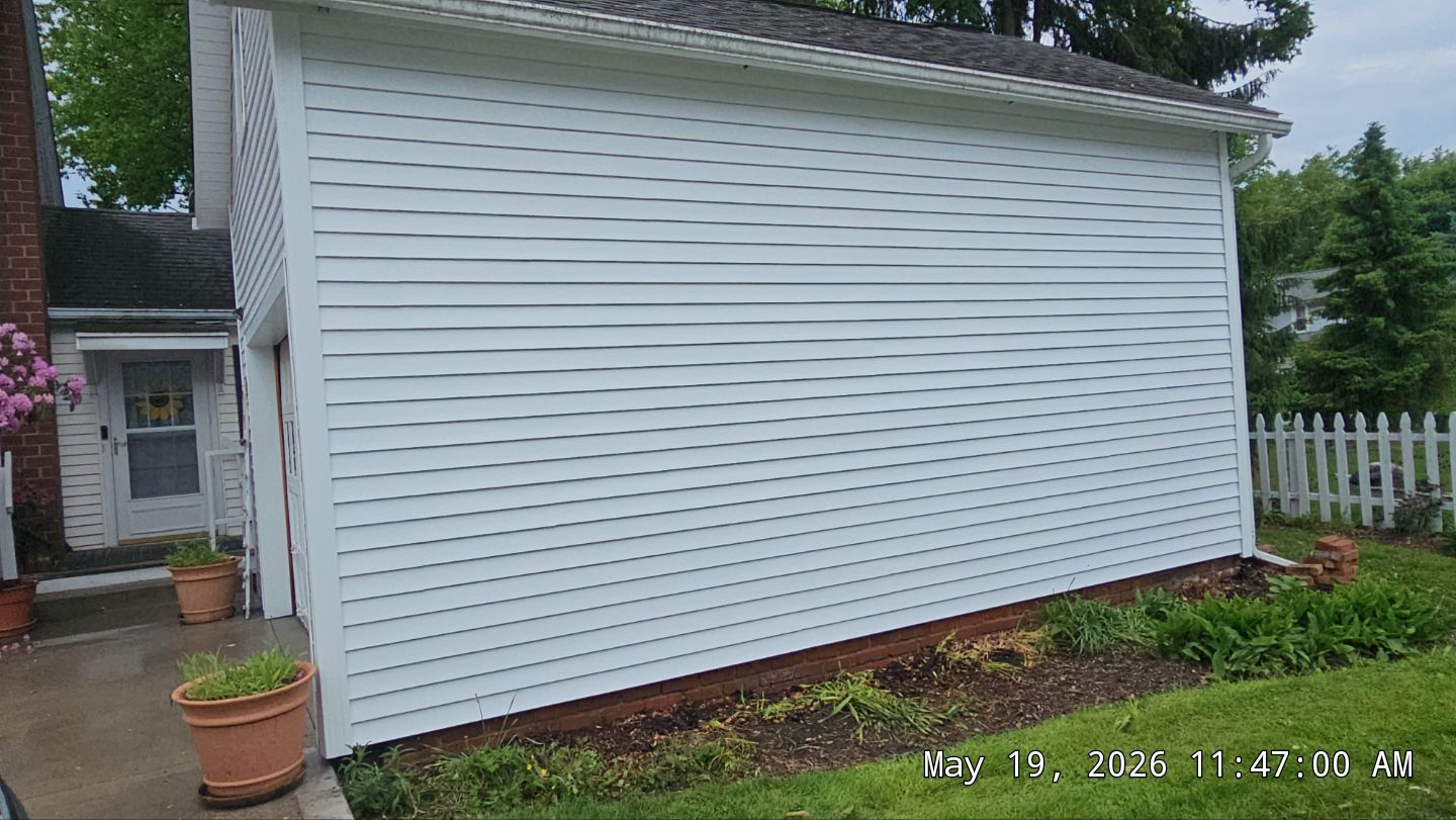 Weathertech Vinyl Siding, Color, White Birch by Eagle Eye Roofing
