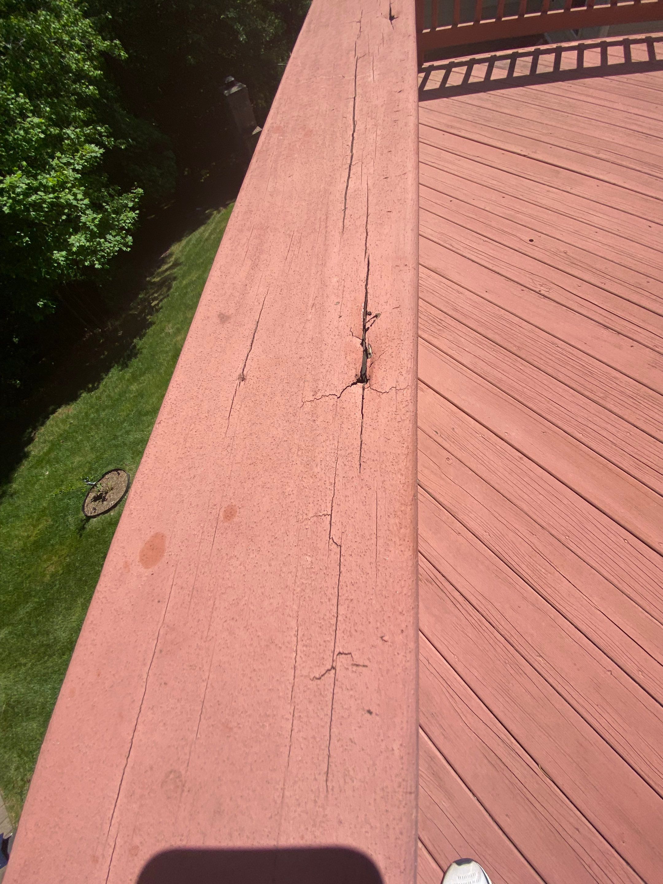 Painted Deck using AcryFin by DuraSeal