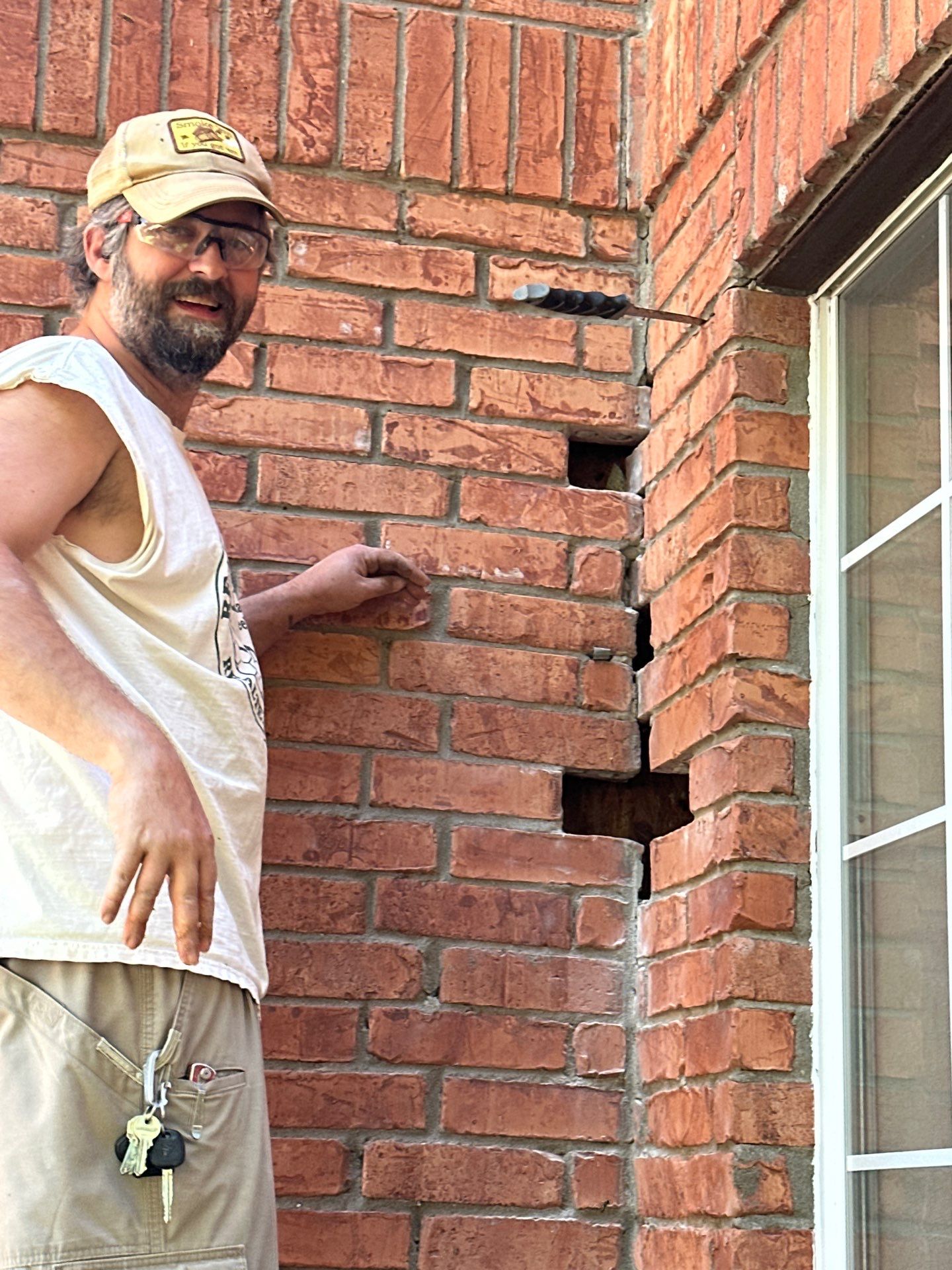Bees Behind Bricks by Rockwall Honey Bee Company