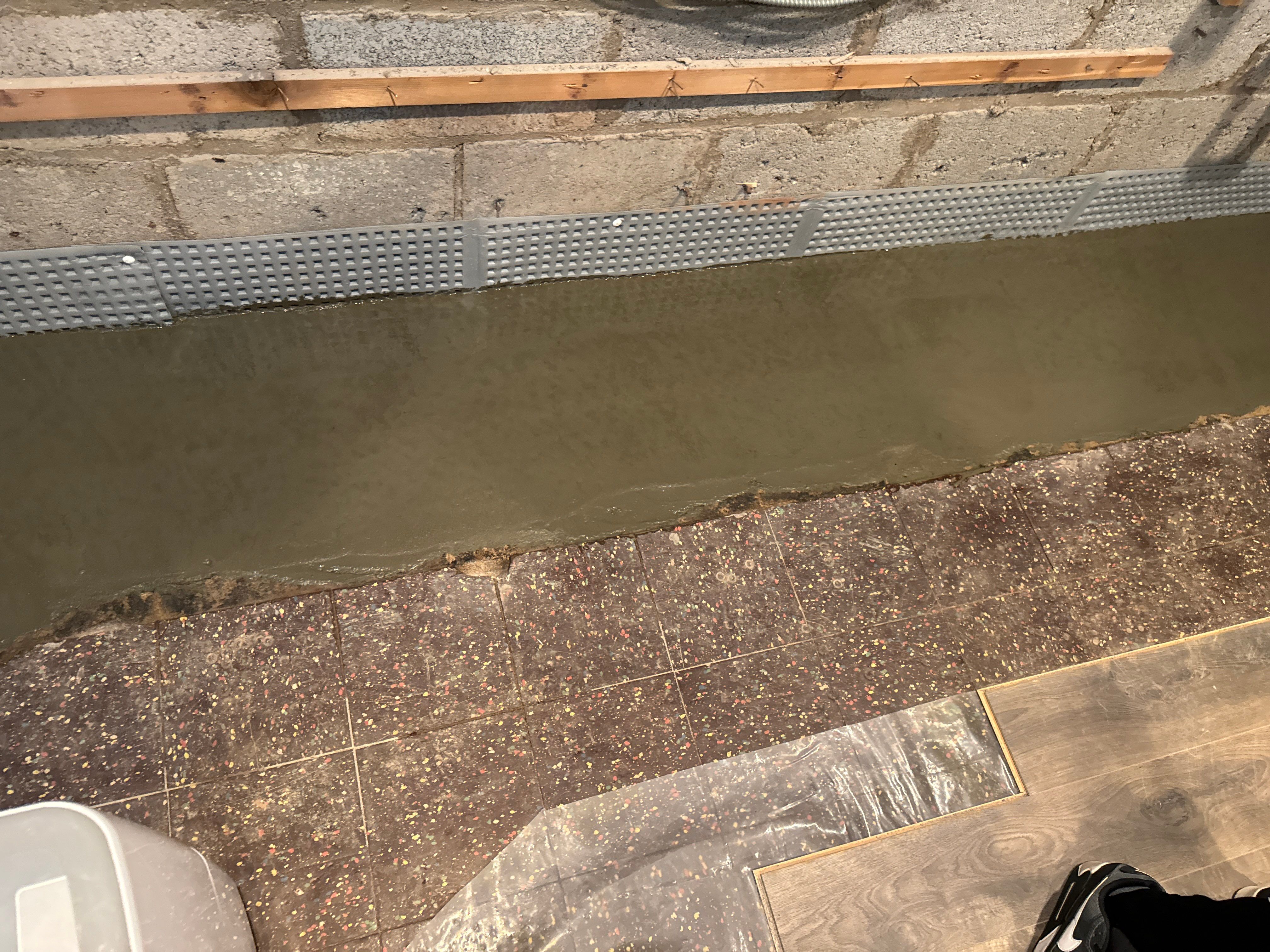 Interior French Drain West Orange NJ by Pure Service Pro, LLC 