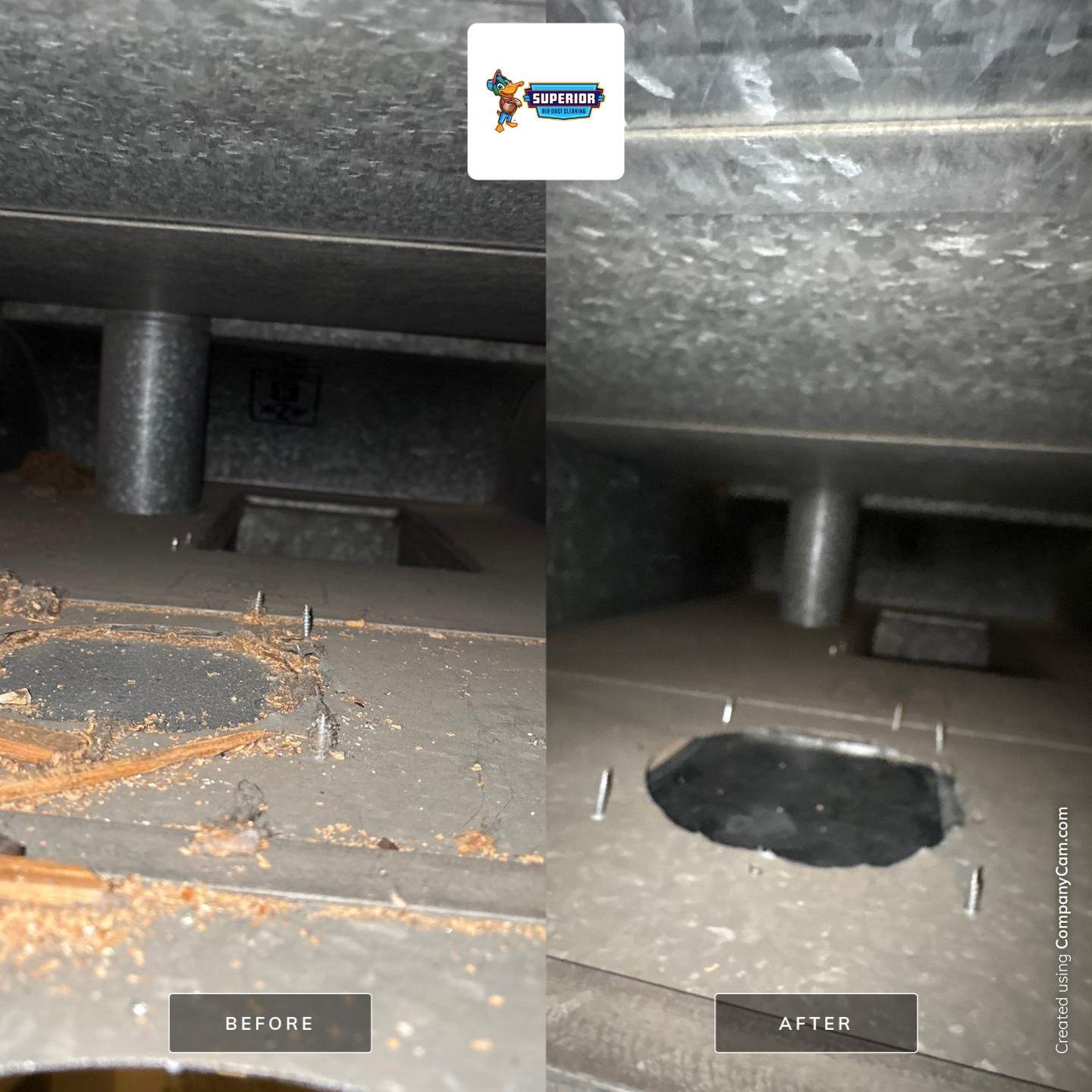 Air Duct Cleaning With a Vacuum Truck in McMurray, PA by Superior Air Duct Cleaning