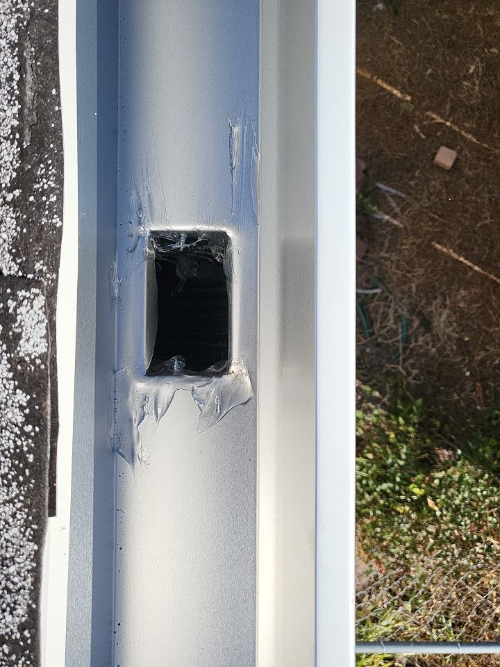 Gutter Installation using K-Style Gutters by Gutter Professors