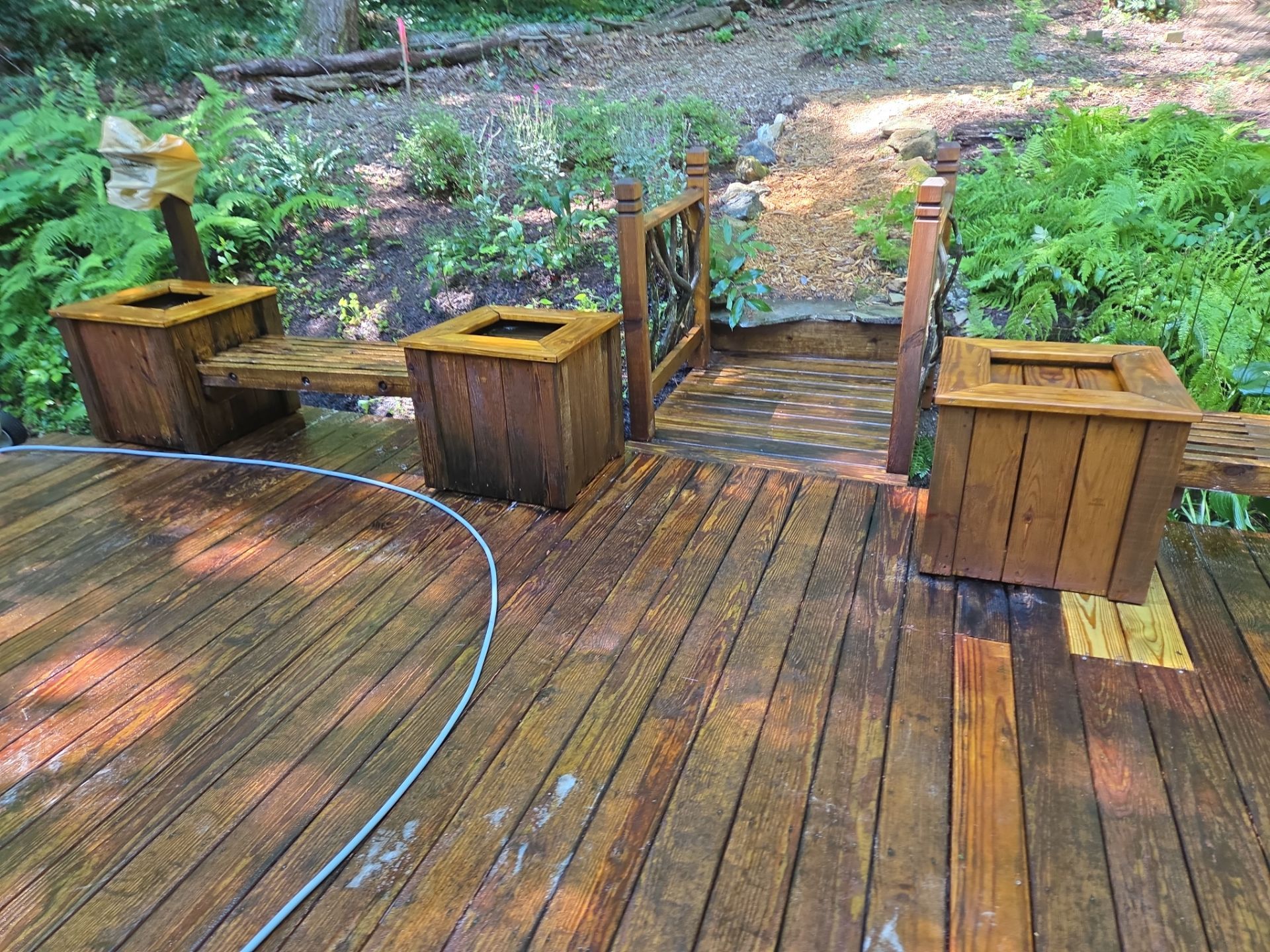Deck using Wood Sealant by DuraSeal