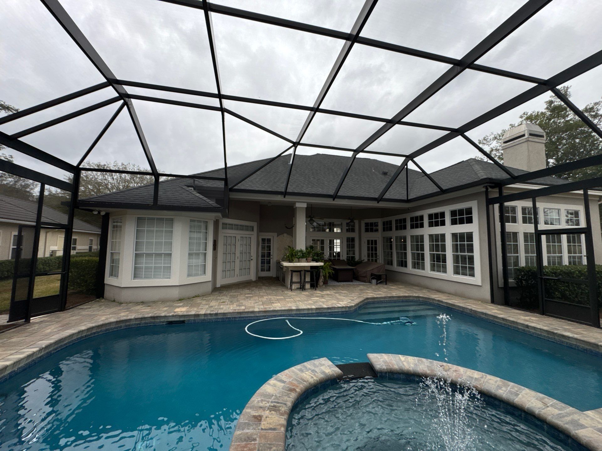 Exterior Stucco Painting in Deercreek Jacksonville, FL 32256 by A New Leaf Painting, LLC