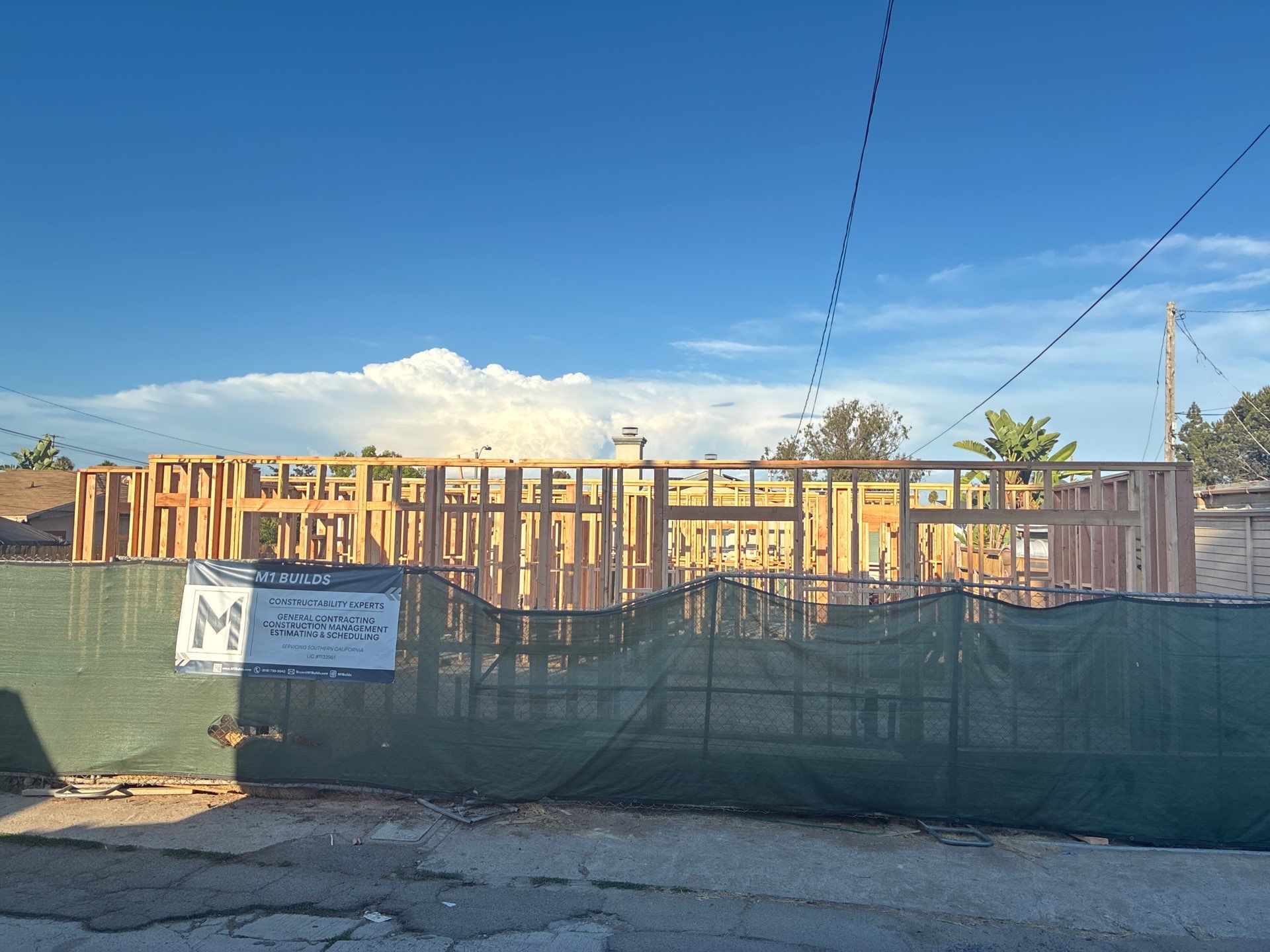 Project in 3718 Nile by M1 Builds, Inc.