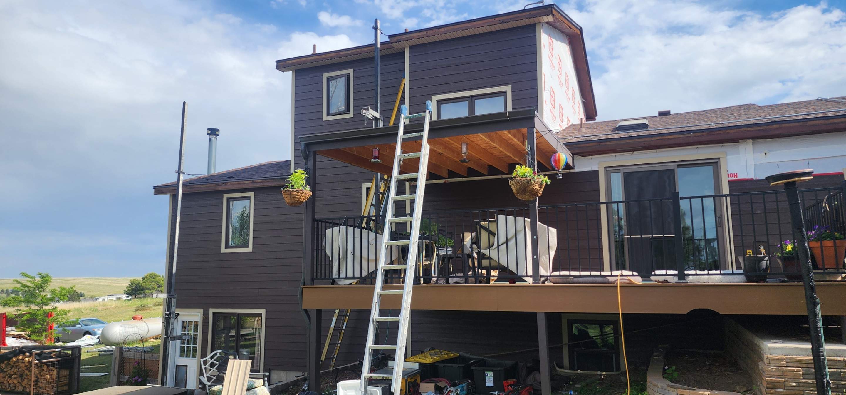 Completion Coming Soon! Diamond Kote transformation by 1st choice windows and siding