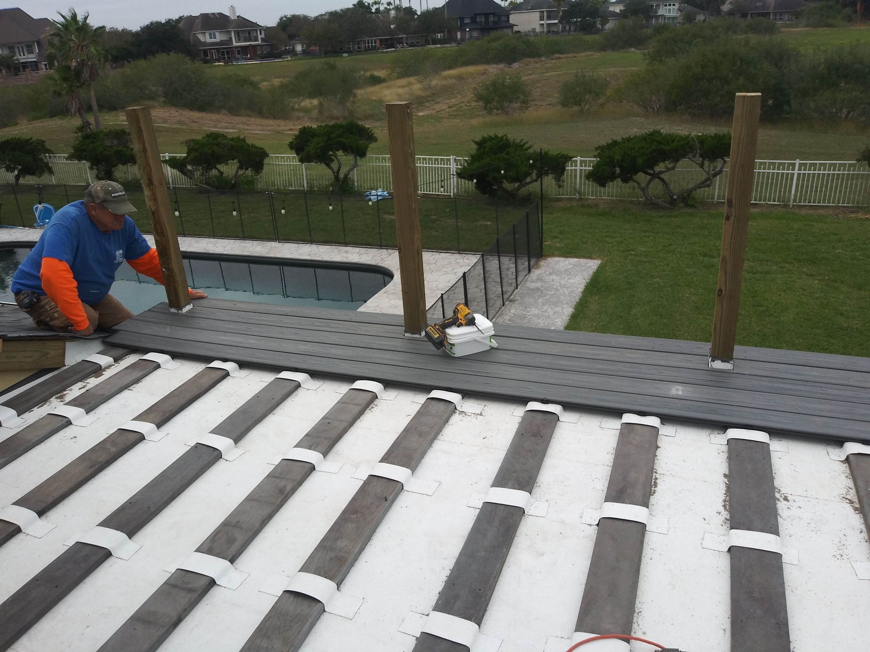 Chippendale Railings by Bayfront Roofing and Construction