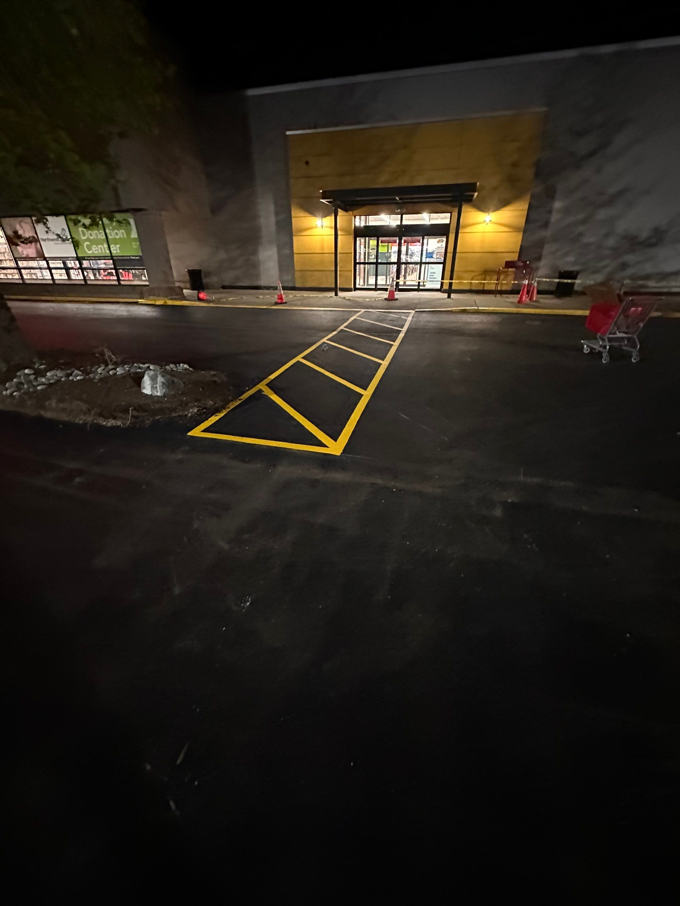 Colliers - Woodinville New Asphalt Parking Lot by Jireh Asphalt & Concrete Inc 