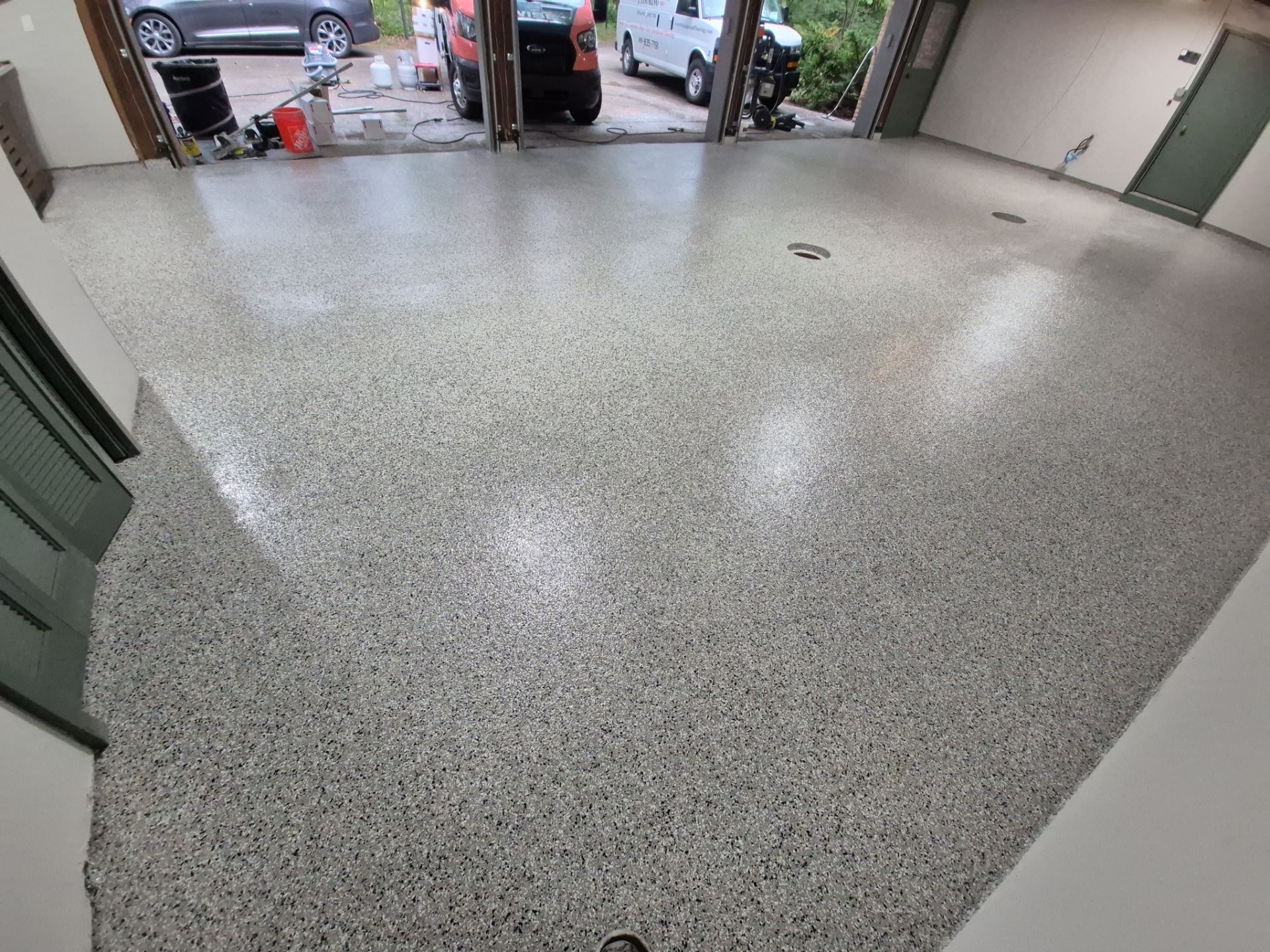 Project in Midland by Wise Coatings of Central Michigan