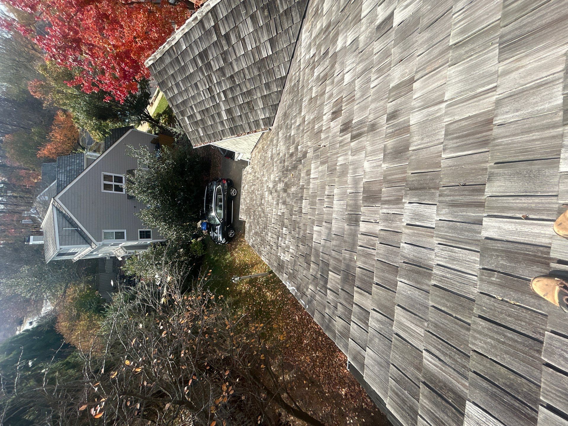 Reston :  Residential Roof Replacement with Brava Synthetic Cedar Shake Class C Natural  by RM Banning, Inc.