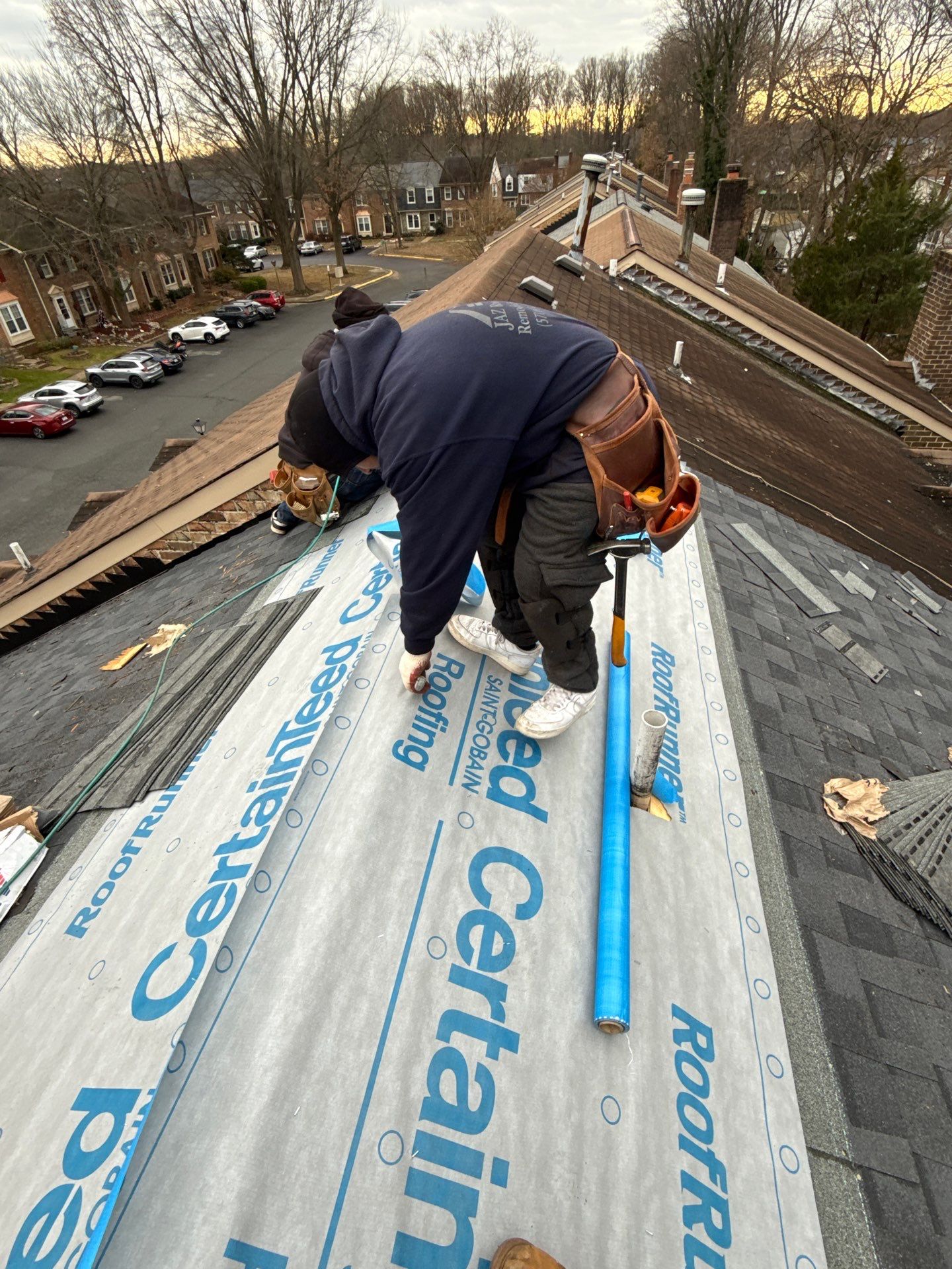 Annandale : Residential Roof Replacement with CertainTeed Landmark Pro in Max Def Moire Black  by RM Banning, Inc.
