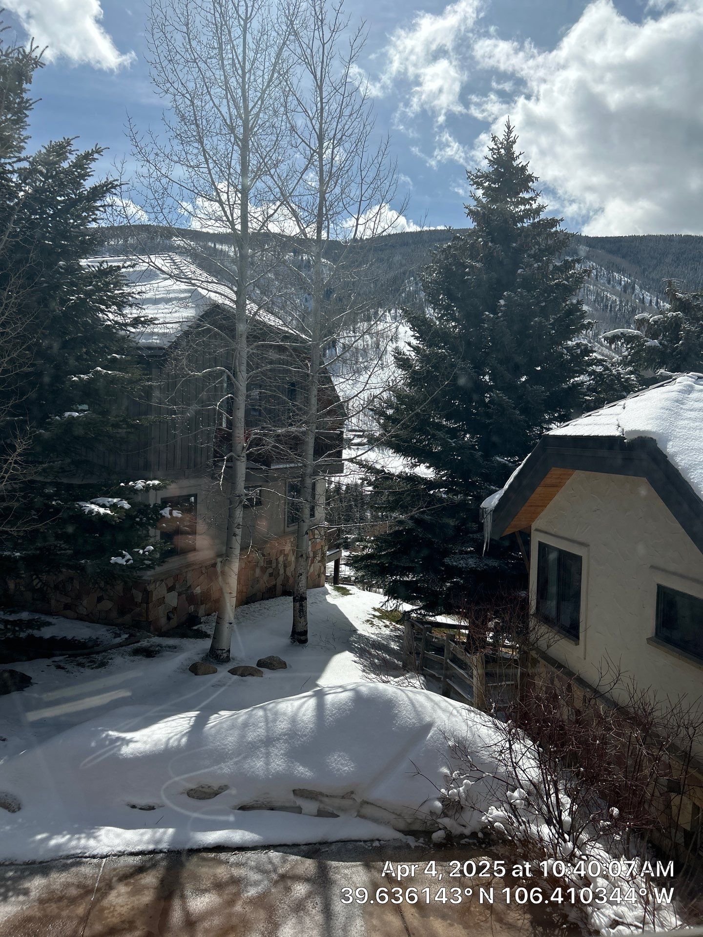 Ceiling repair job in Vail by CompanyCam Sales Demo