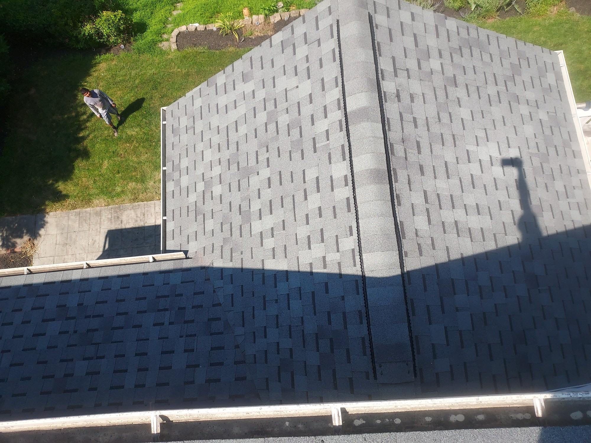 Residential Roofing Installation using Atlas Pinnacle Pristine Hearthstone Architectural Shingles by Frederick Roof Repair