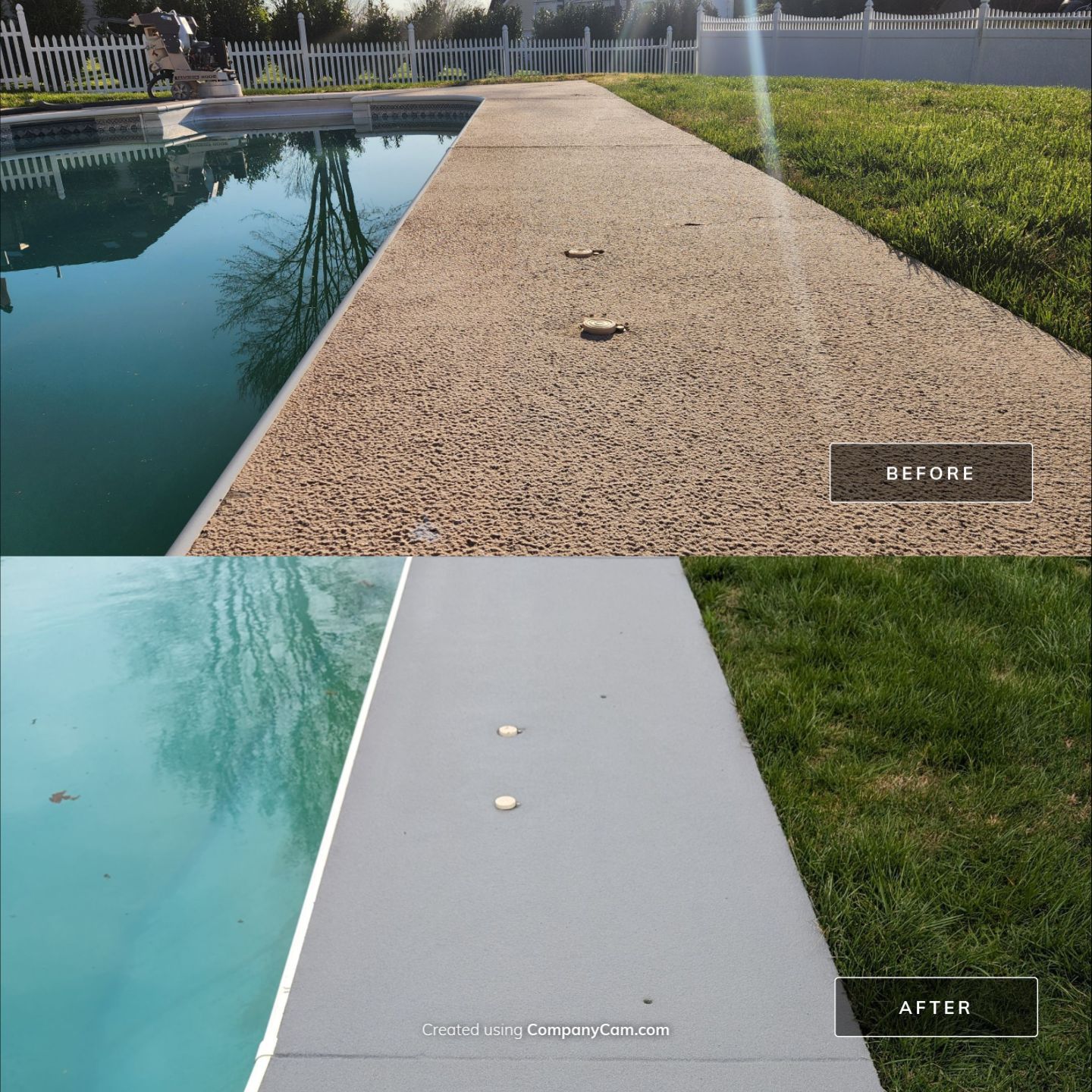 Awesome Pool Deck Restoration by Elite Floor Solutions