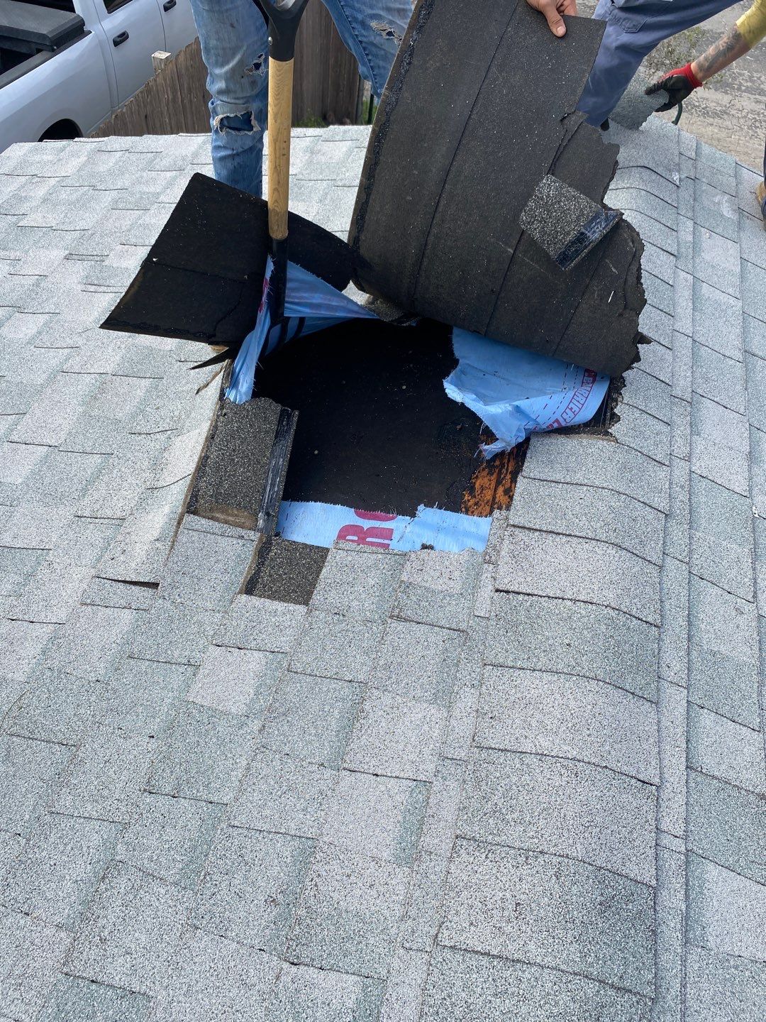 Mission Roof Project by Bison Roofing  