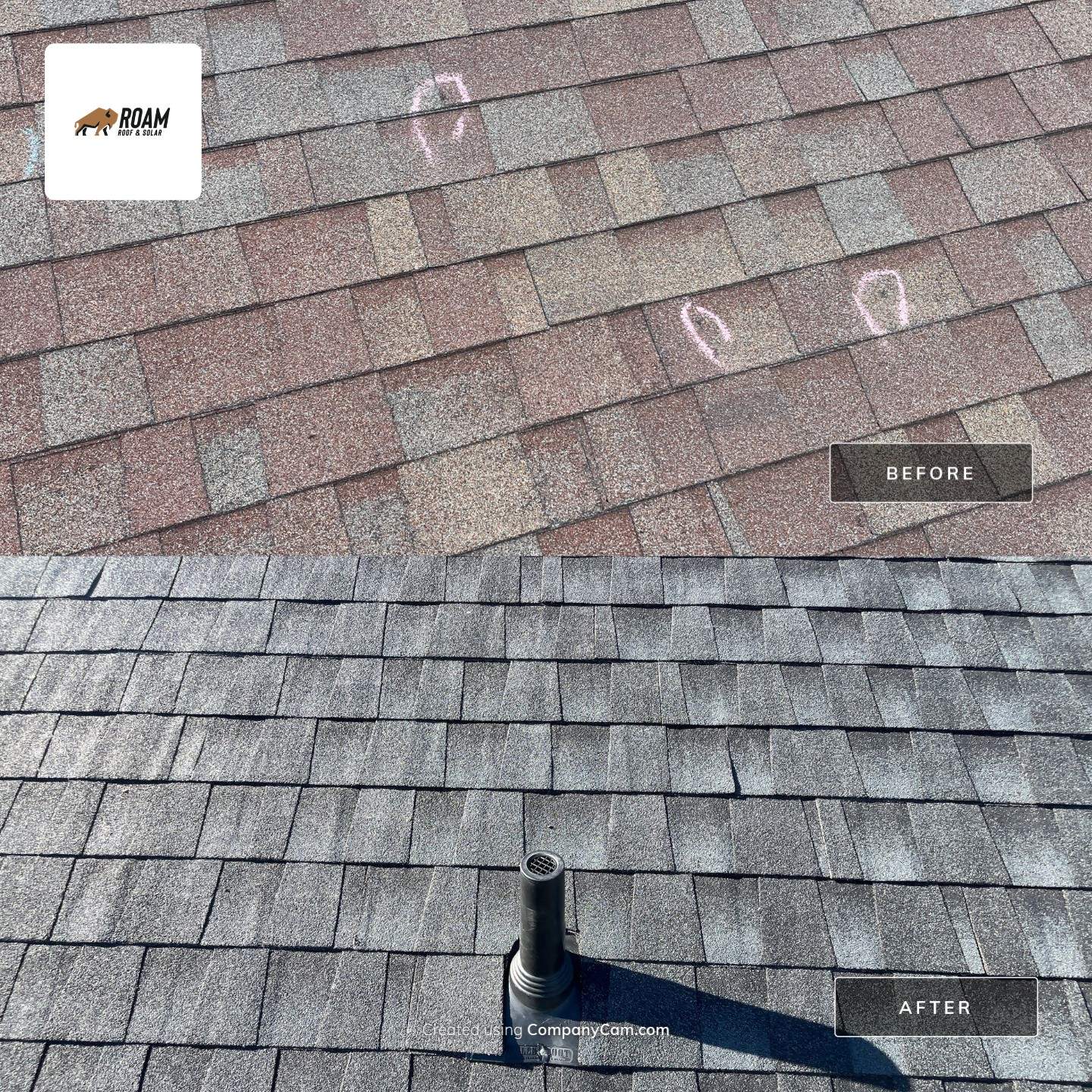Roof Replacement in Salado by ROAM Roof & Solar