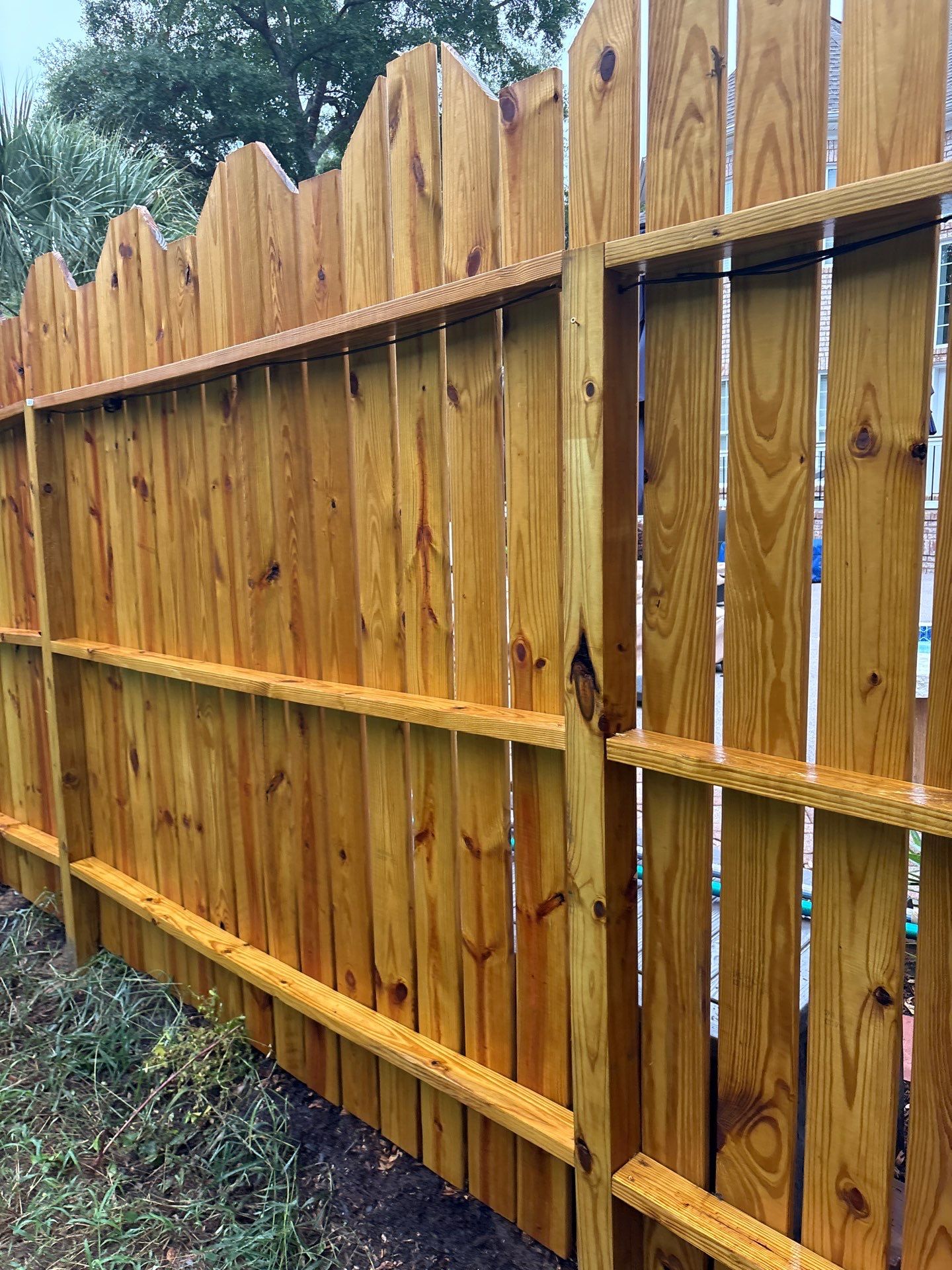 Fence using Wood Sealant by DuraSeal