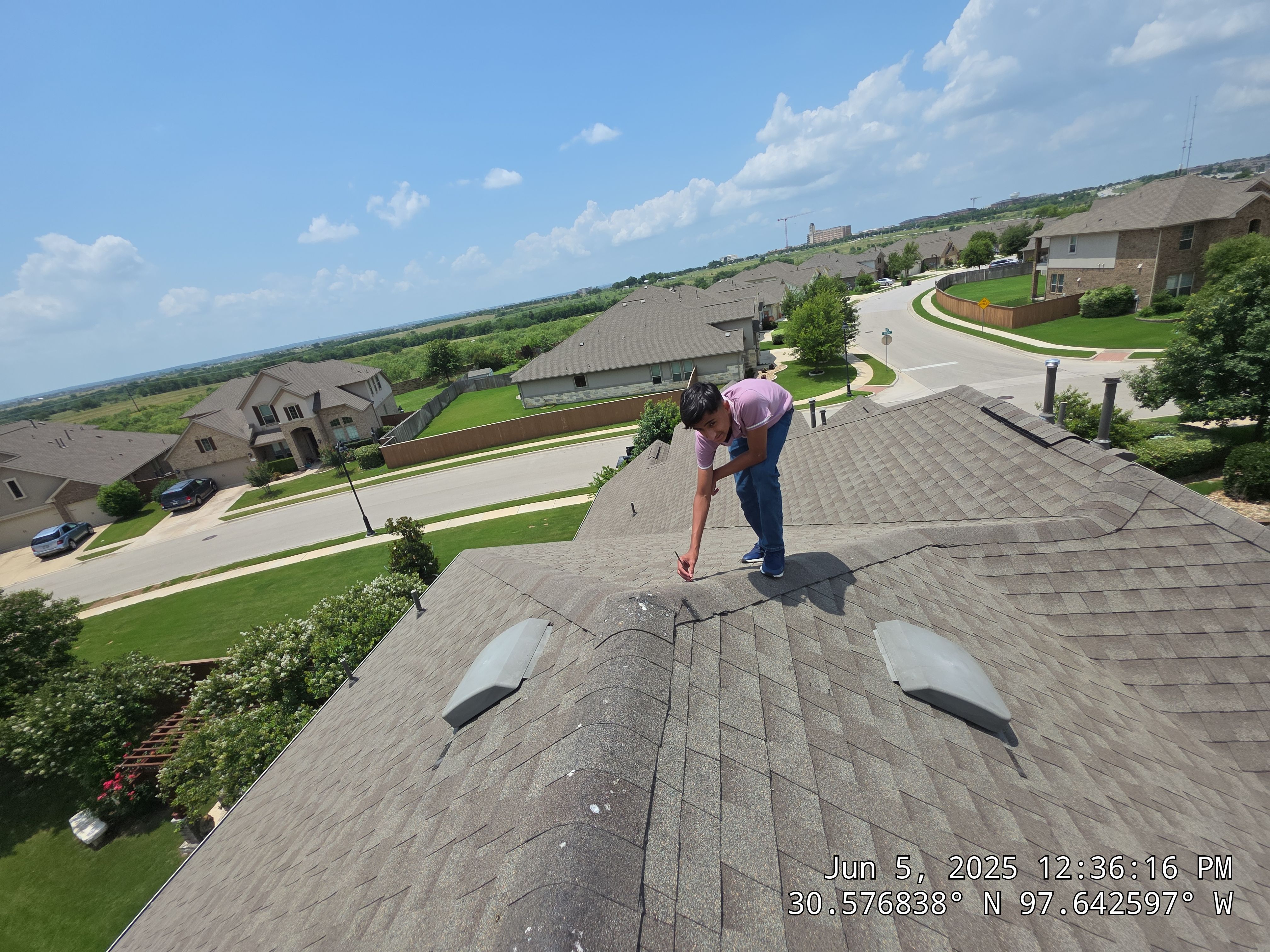 Round Rock Roofing Replacement Following Severe Hail Damage by Caliber Restoration LLC